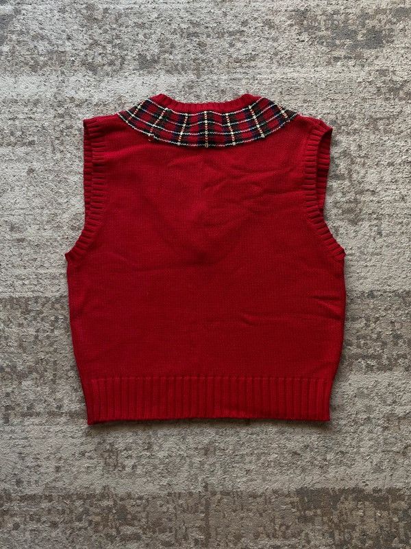 Polo Ralph Lauren OG Polo Ralph Lauren Sz M 90s Vest Red Size M / US 6-8 / IT 42-44 - 8 Thumbnail