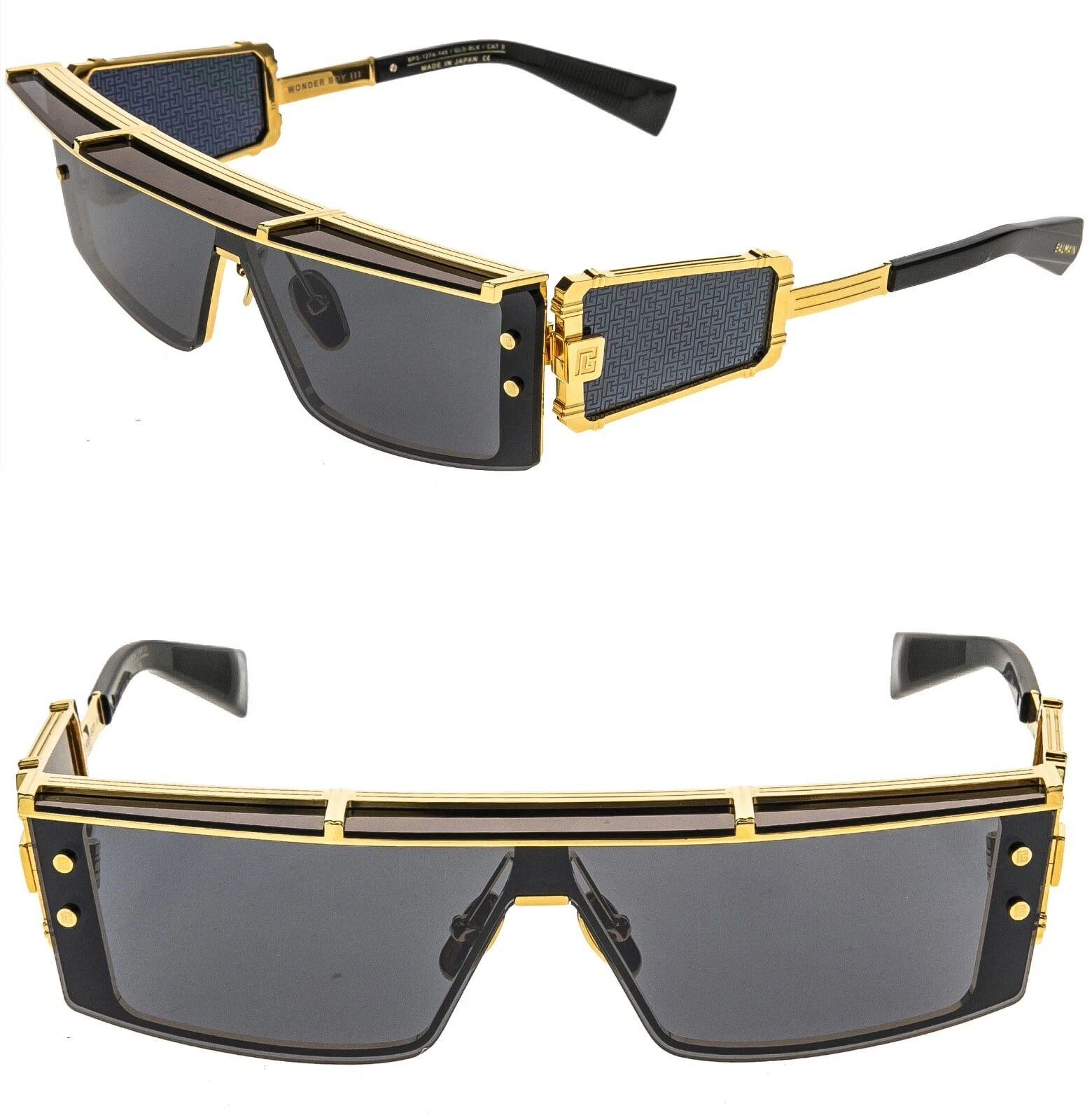 Balmain BALMAIN WONDER BOY III BY AKONI BPS127 BPS 127A Sunglasses Size ONE SIZE - 1 Thumbnail