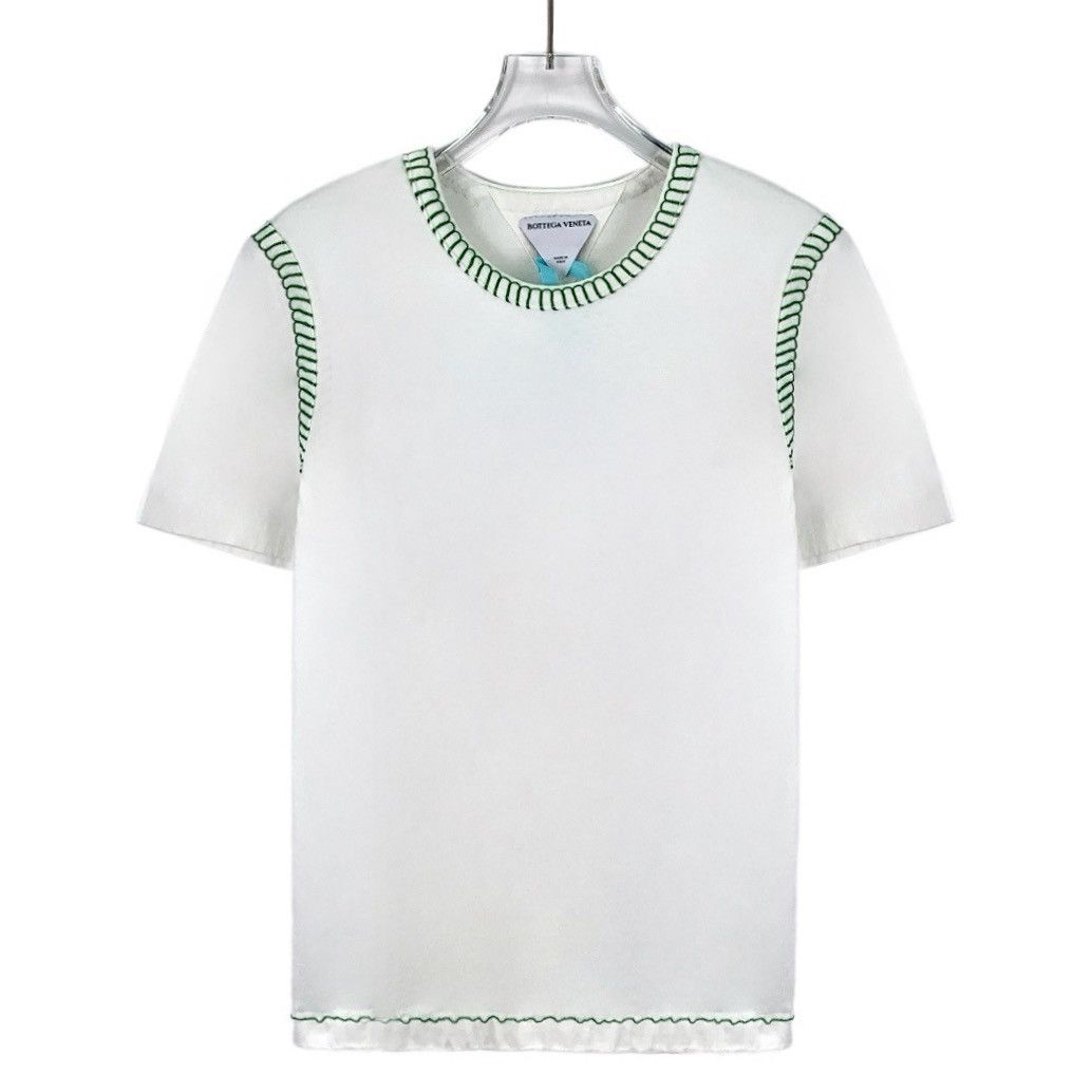 Bottega Veneta Bottega Veneta White Stitched Short Sleeve T-Shirt Size XS / US 0-2 / IT 36-38 - 1 Thumbnail
