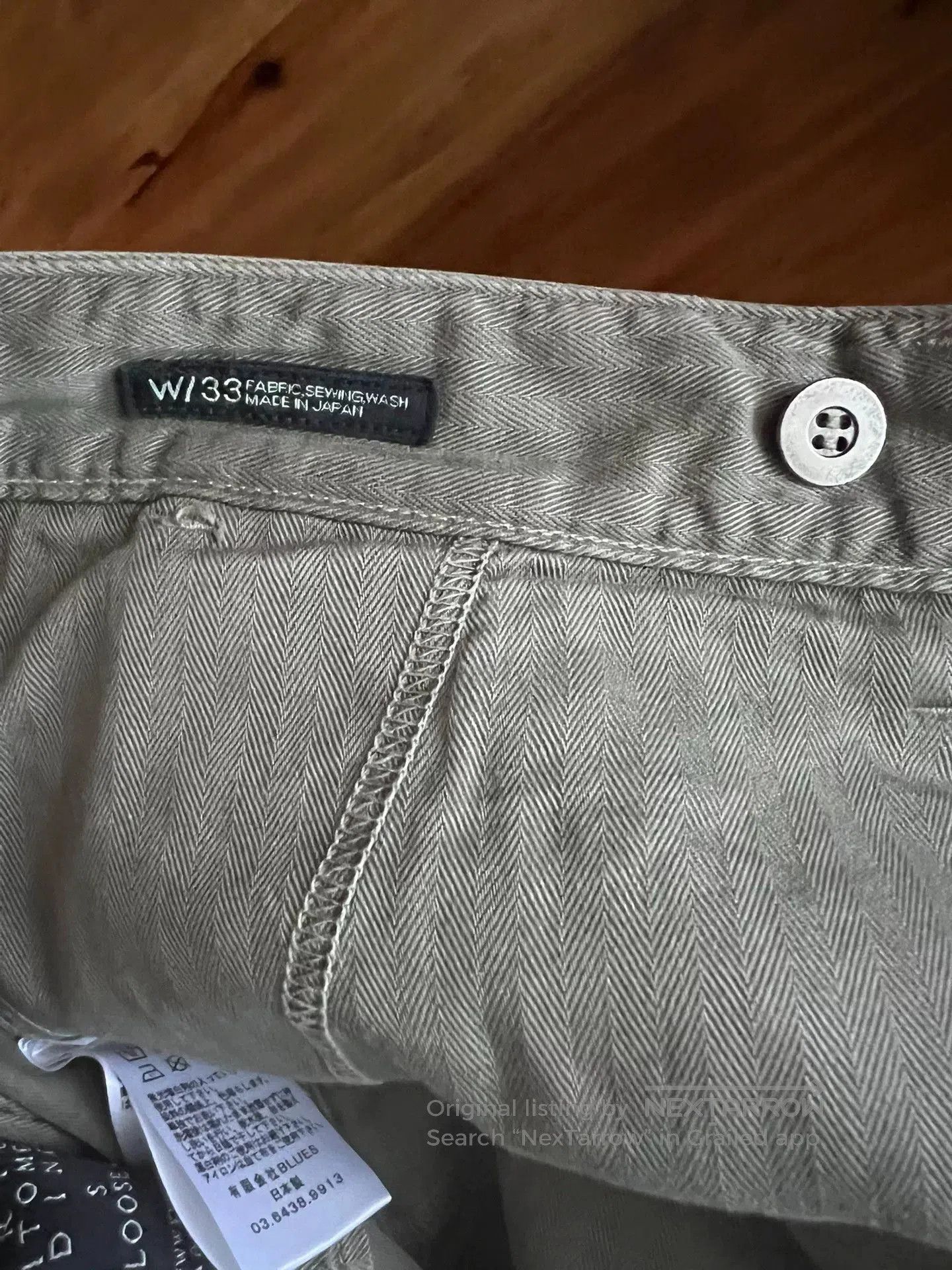 Visvim olive green military officer pants size 33. Size US 33 - 7 Thumbnail