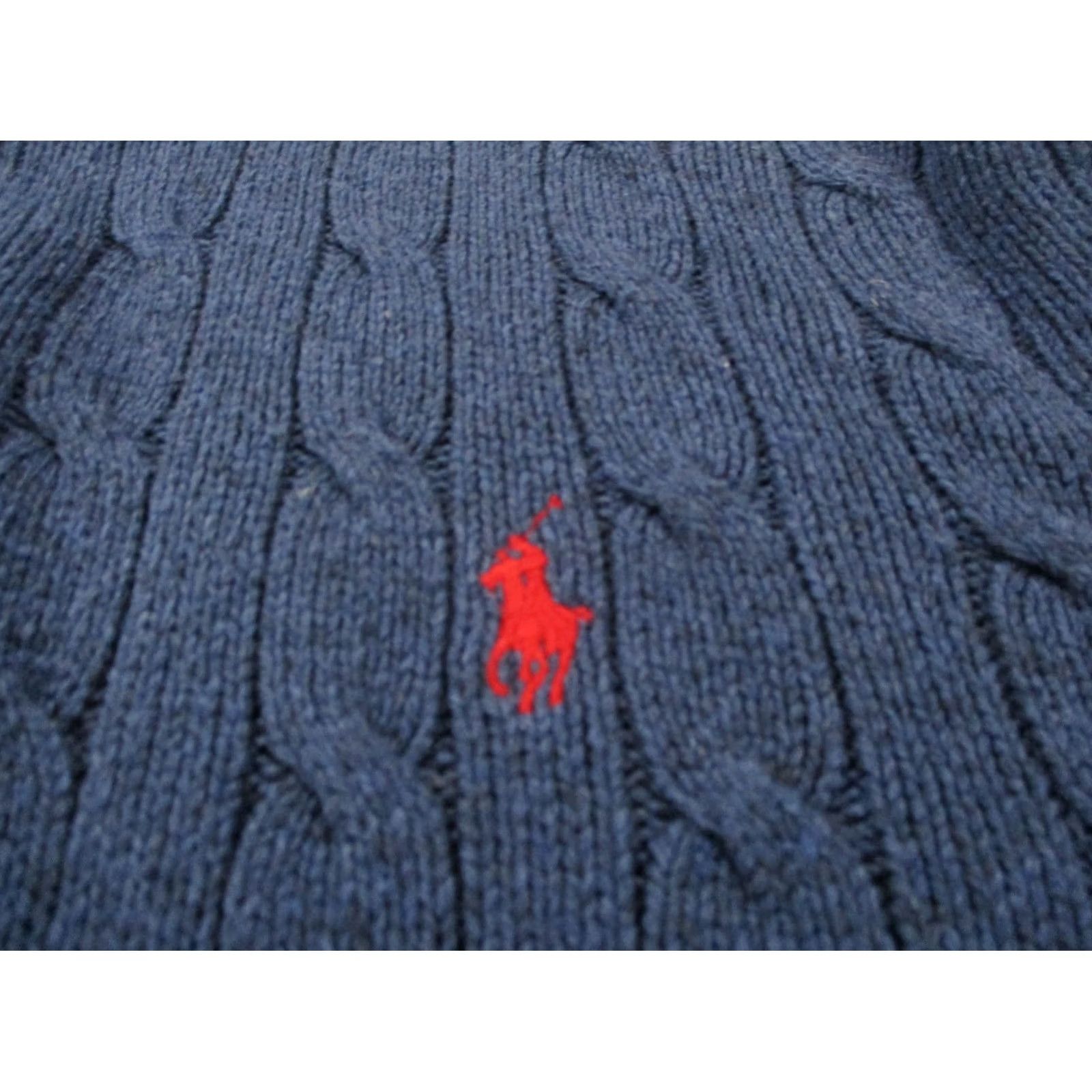 Polo Ralph Lauren VINTAGE Polo Ralph Lauren Sweater Mens L Blue Silk Golf Navy Pullover Preppy Jacket Size US L / EU 52-54 / 3 - 6 Thumbnail