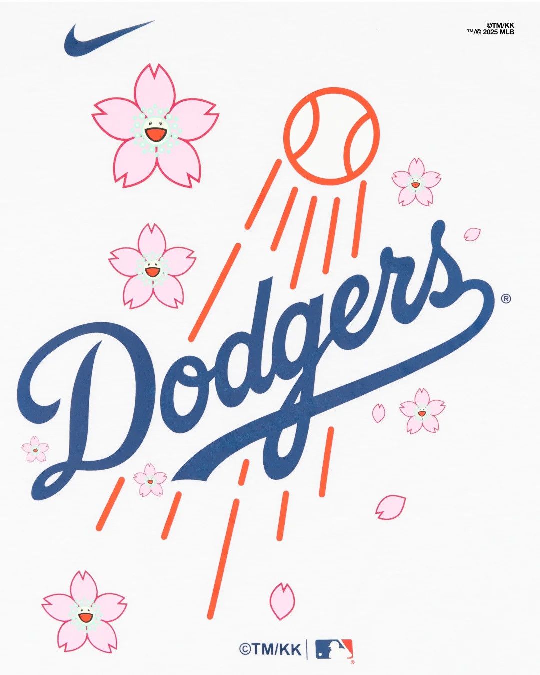 MLB × Nike × Takashi Murakami Takashi Murakami + MLB World Tour Tokyo Series Dodgers Tee Size US XXL / EU 58 / 5 - 3 Thumbnail