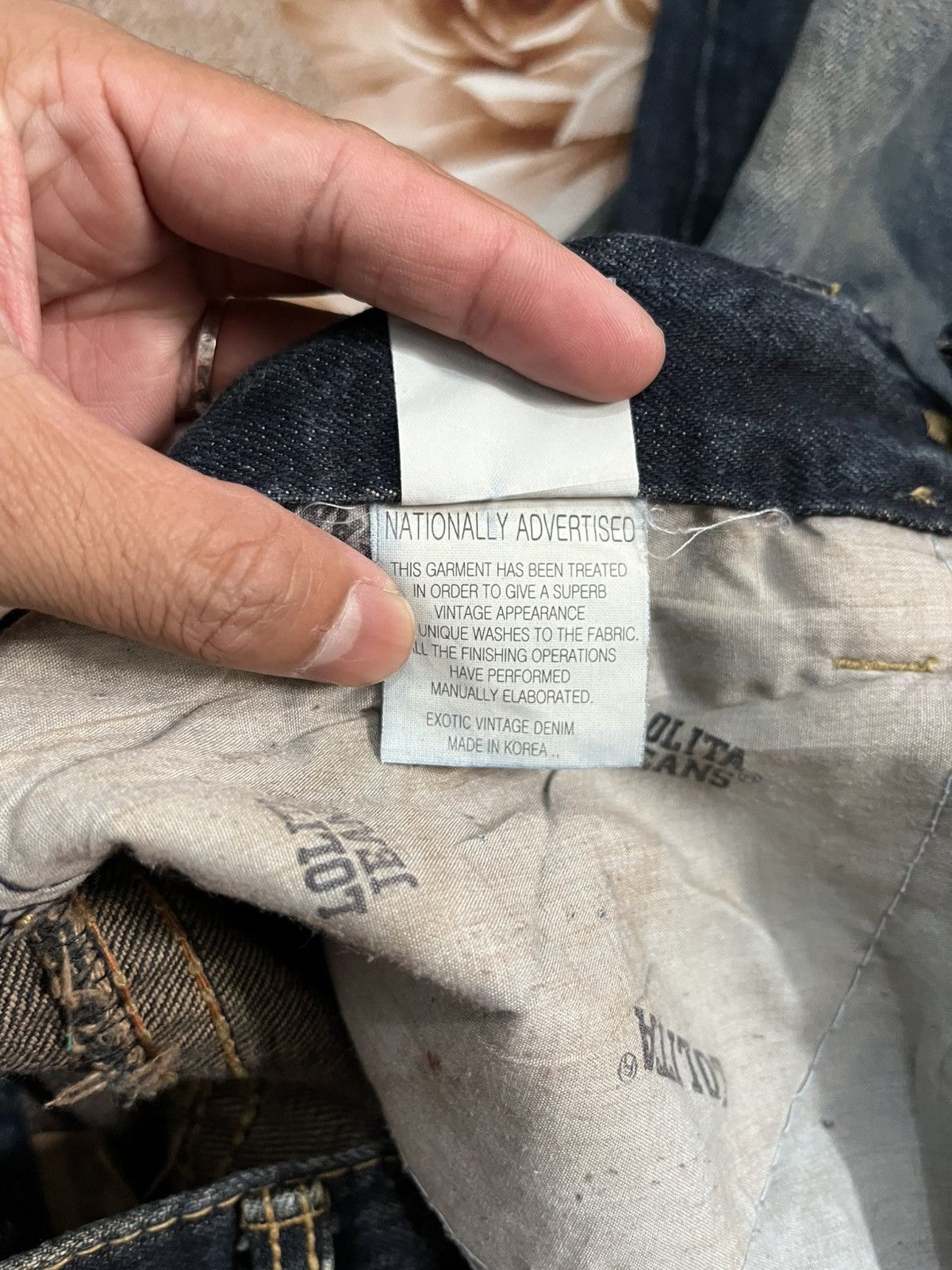 Japanese Brand Lolita x yoshimoto nara jeans Size US 31 - 10 Thumbnail