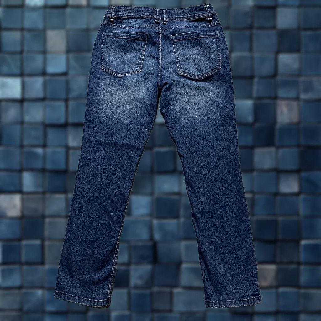 Denime the perfect jean NYC Jeans Mens 32x30 Blue Stretch Denim Slim Thick EUC Size US 32 / EU 48 - 1 Thumbnail