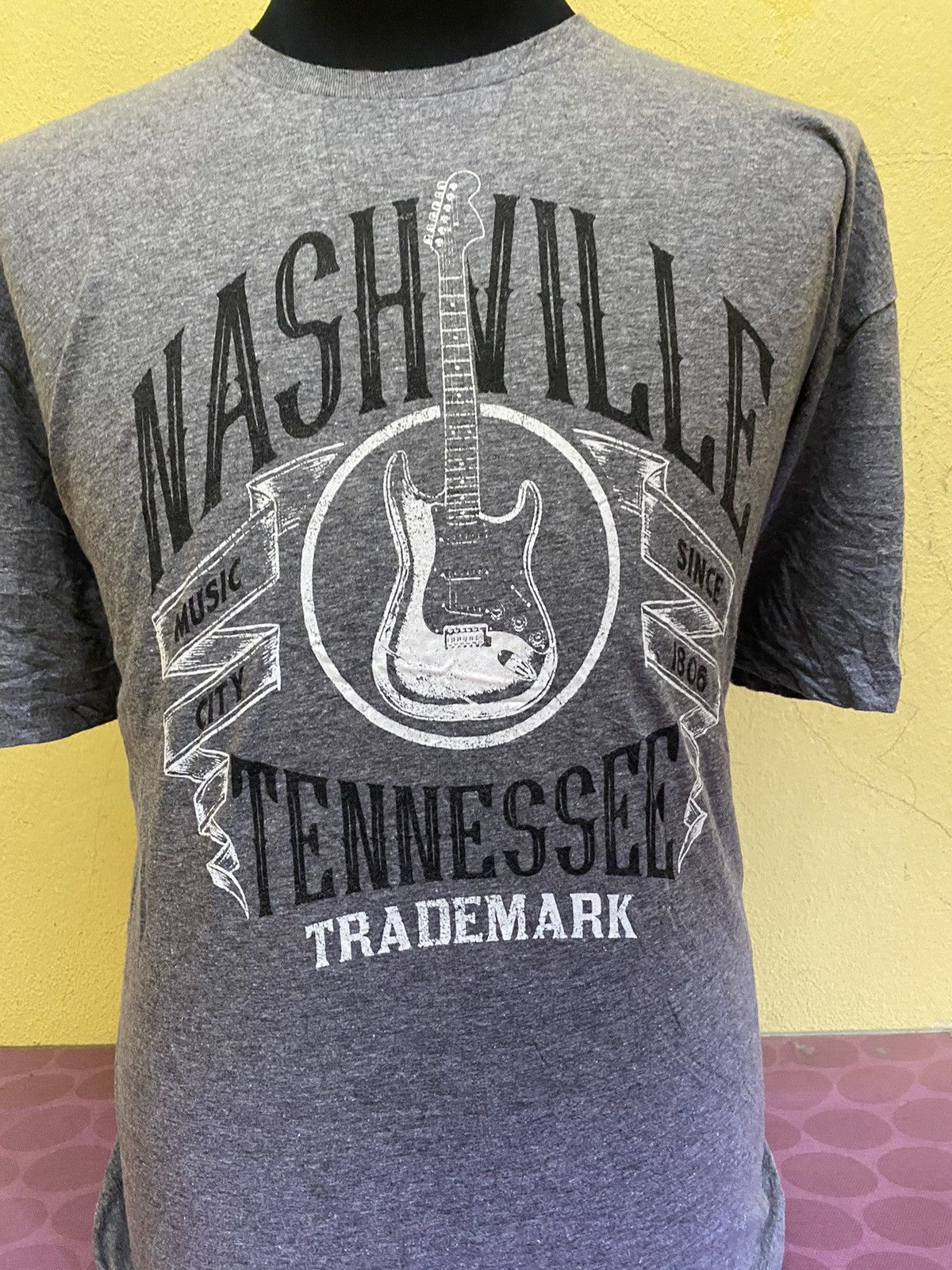 Band Tees Nashville Music city Tshirt Size US XL / EU 56 / 4 - 2 Thumbnail
