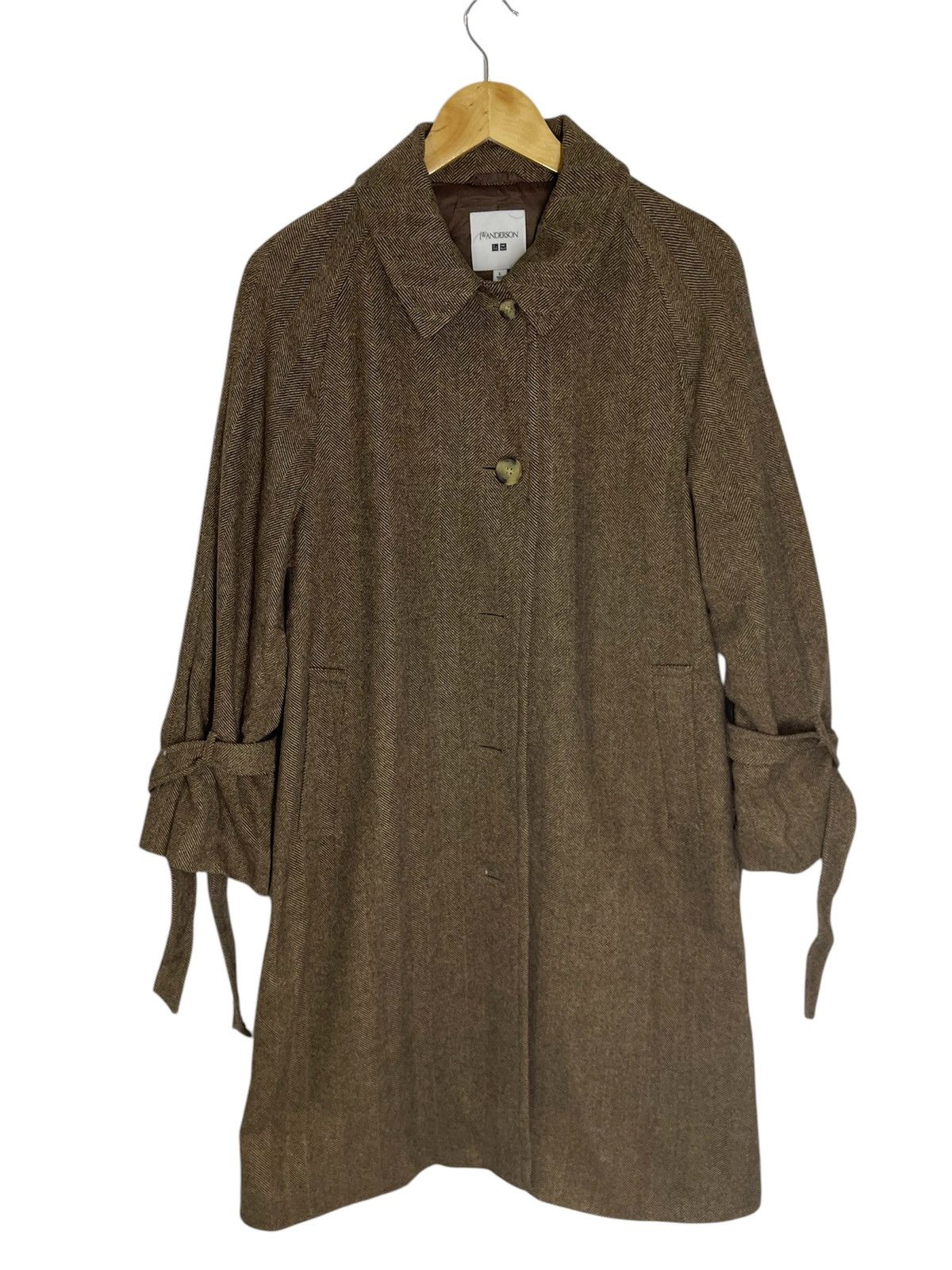JW Anderson JW ANDERSON HOUNDSTOOTH TRENCH COAT LOEWE Size US L / EU 52-54 / 3 - 1 Thumbnail