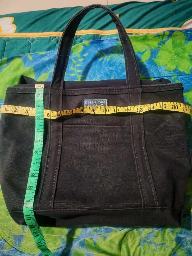L.L. Bean L.L. Bean Boat & Tote Zip Canvas Bag Made in USA Vintage Size ONE SIZE - 9 Thumbnail