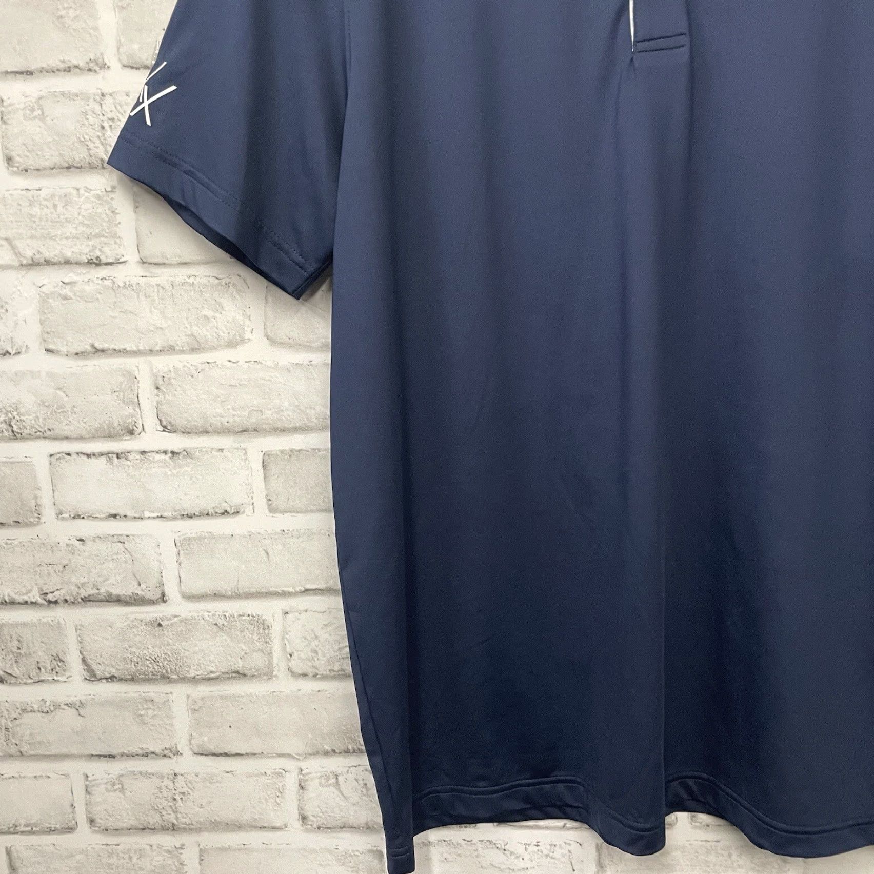 Vintage NVRLND Roxx Vodk Polo Shirt Dark Blue Athletic M Mens Size M Polo Shirt Size US M / EU 48-50 / 2 - 3 Thumbnail