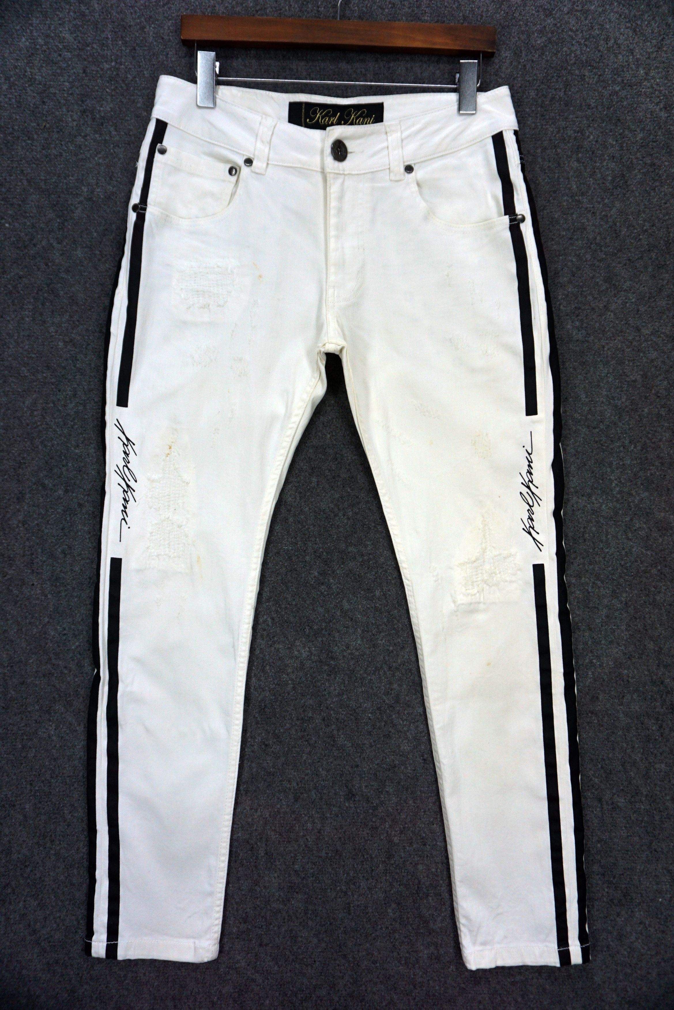 Karl Kani Kani Jeans Size 30 fit W32xL29 Low-Rise Slim Patchwork Denim Size US 30 / EU 46 - 1 Thumbnail