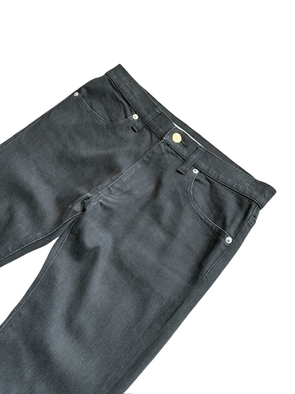 JOHN LAWRENCE SULLIVAN A/W 2010 - John Lawrence Sullivan slim black denim Size US 29 - 4 Thumbnail