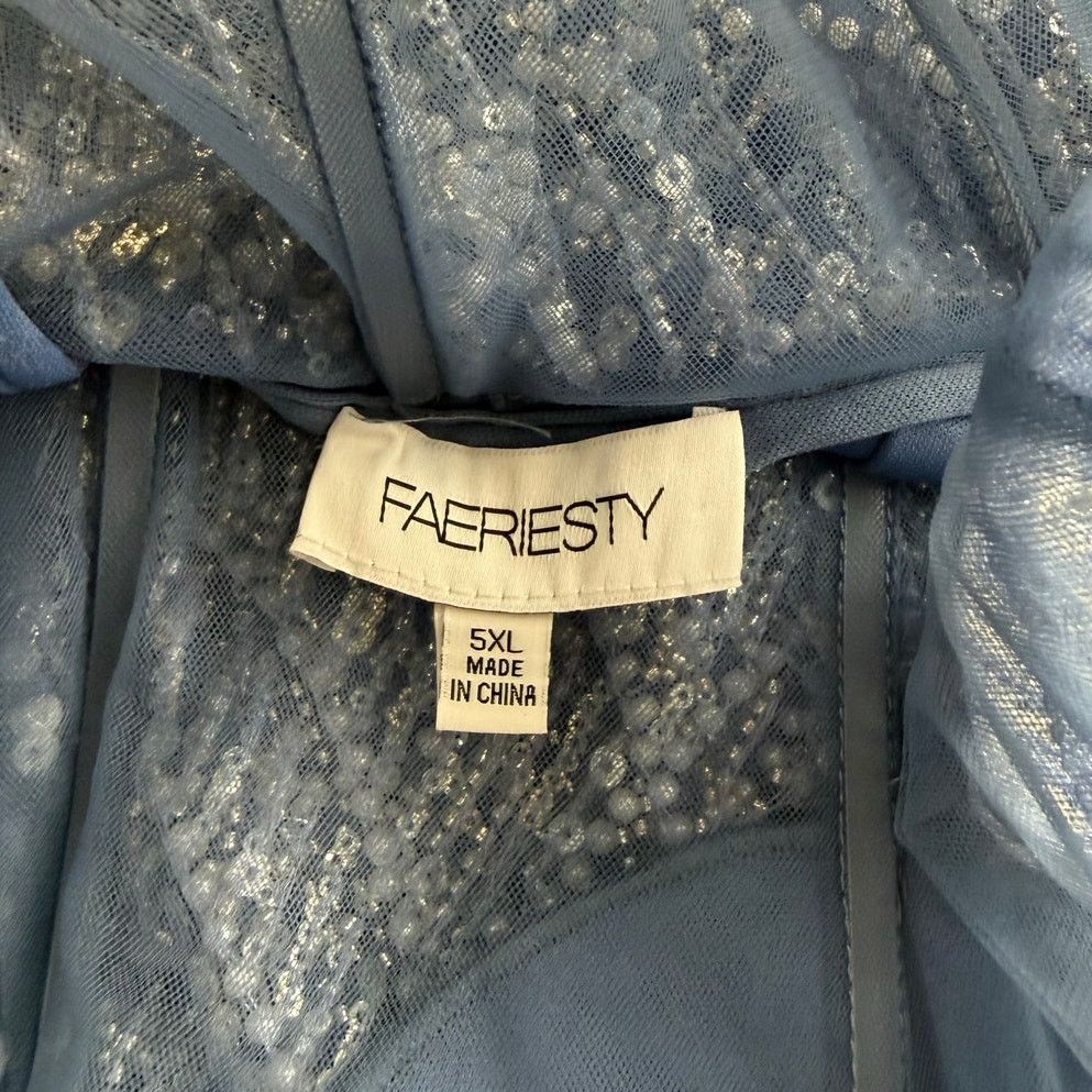 Other Beautiful Faeriesty Formal Dress - Size 5X - Pre-owned Size 4XL / US 24-26 - 3 Thumbnail