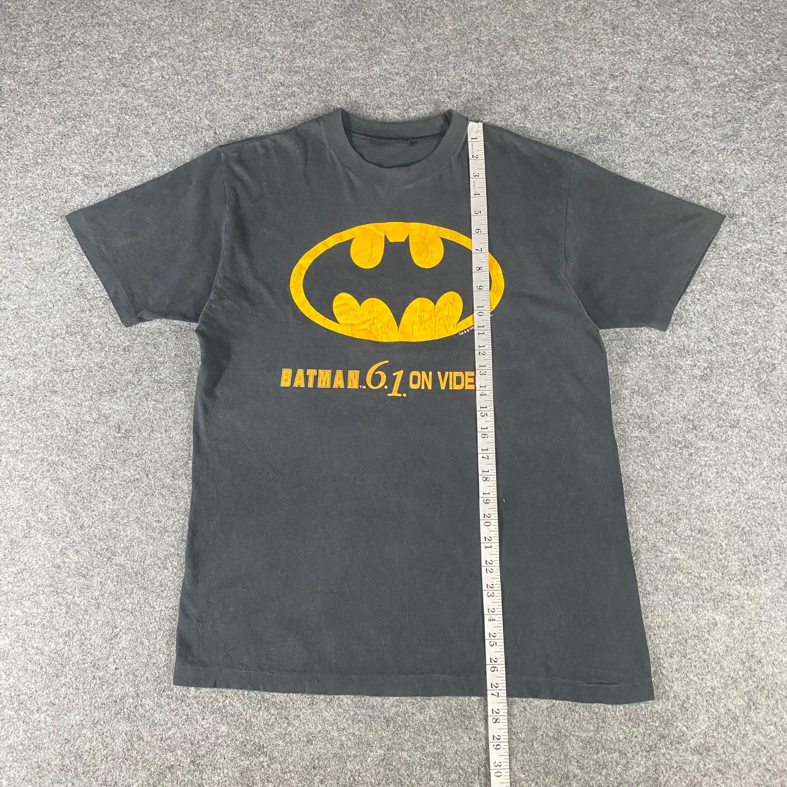 Vintage Vintage 80s Batman Promo Movie Tshirt Size US M / EU 48-50 / 2 - 4 Thumbnail