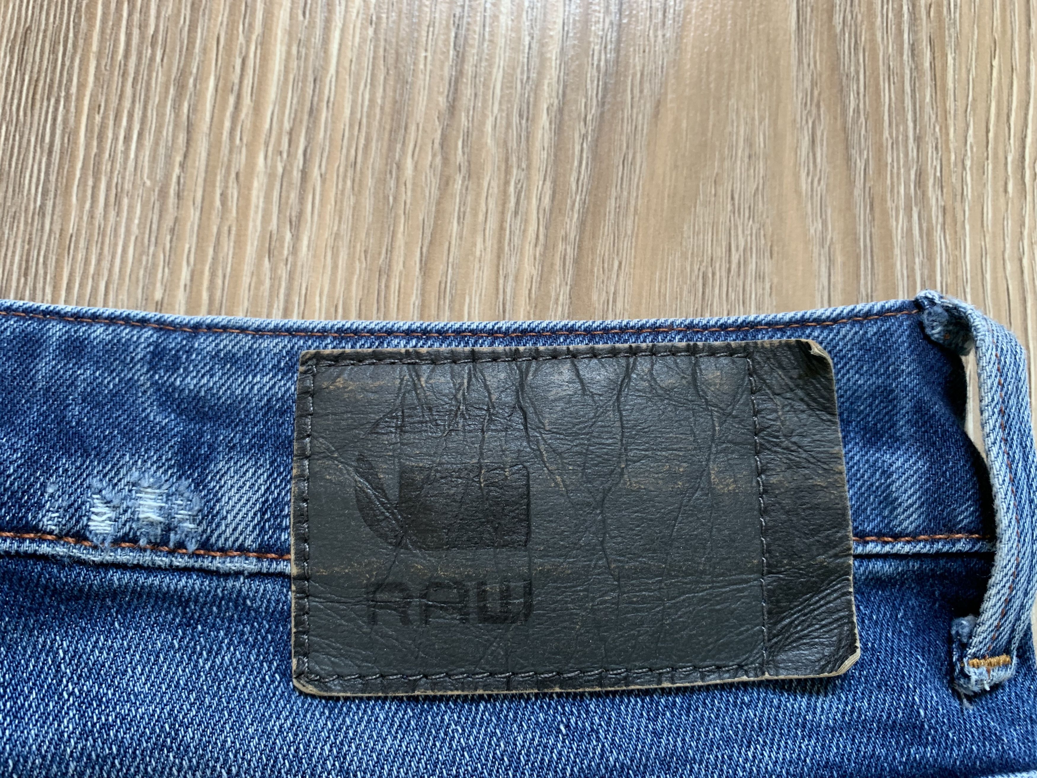 G-Star G Star Raw Attacc Straight Denim Jeans Size US 33 - 7 Thumbnail