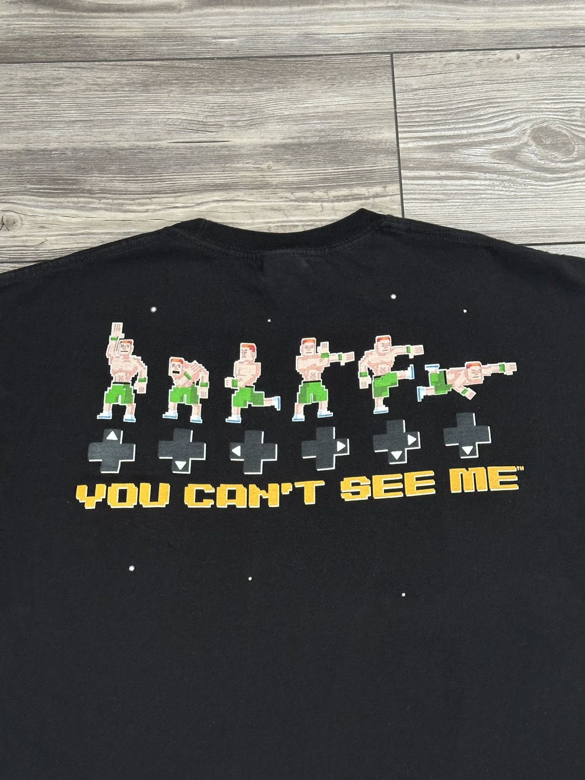 WWE Vintage Y2K John Cena 8 Bit T Shirt Size US L / EU 52-54 / 3 - 4 Thumbnail