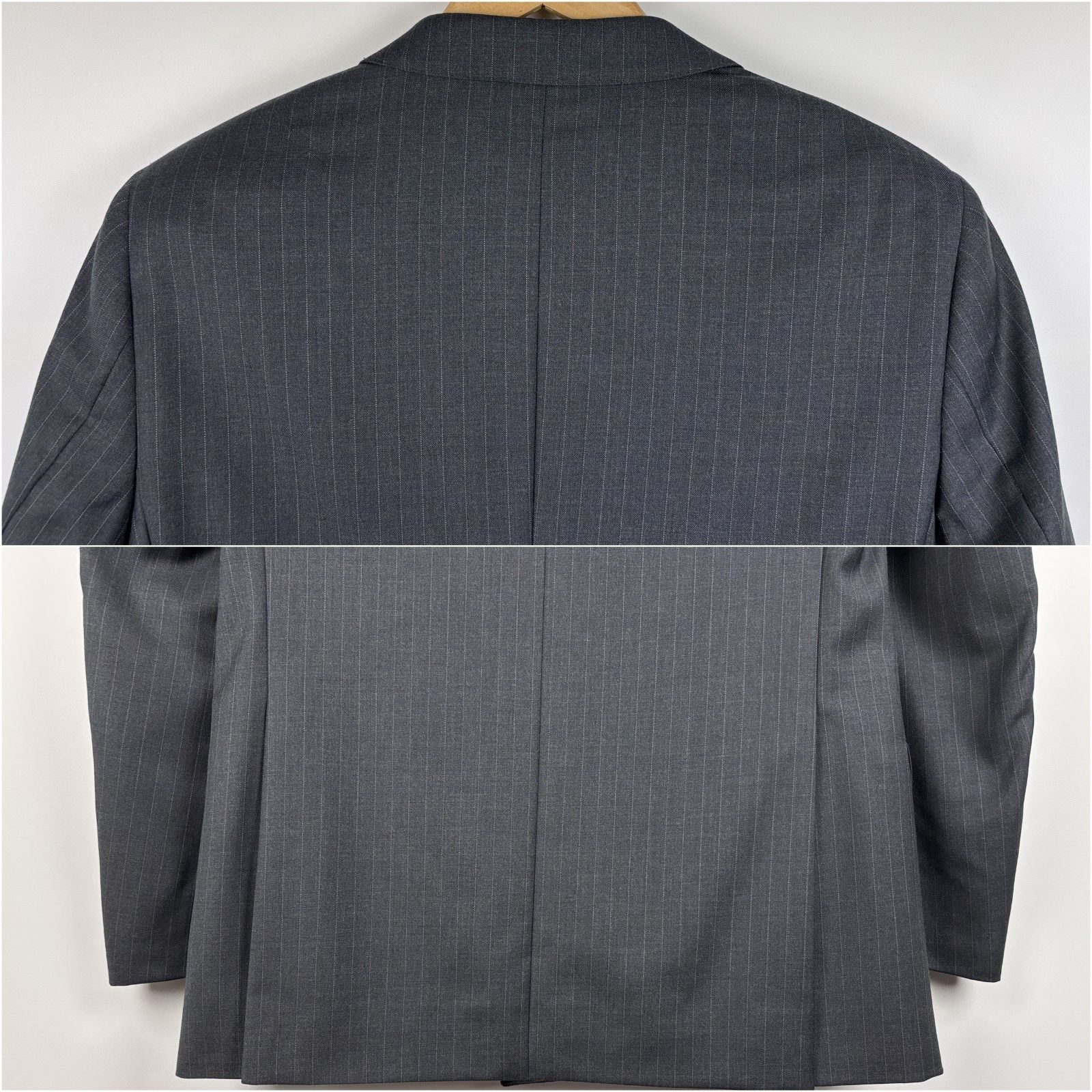 Hawes & Curtis Hawes & Curtis Double-Breasted Super 100s Slim Suit 50R Size 50R - 6 Thumbnail