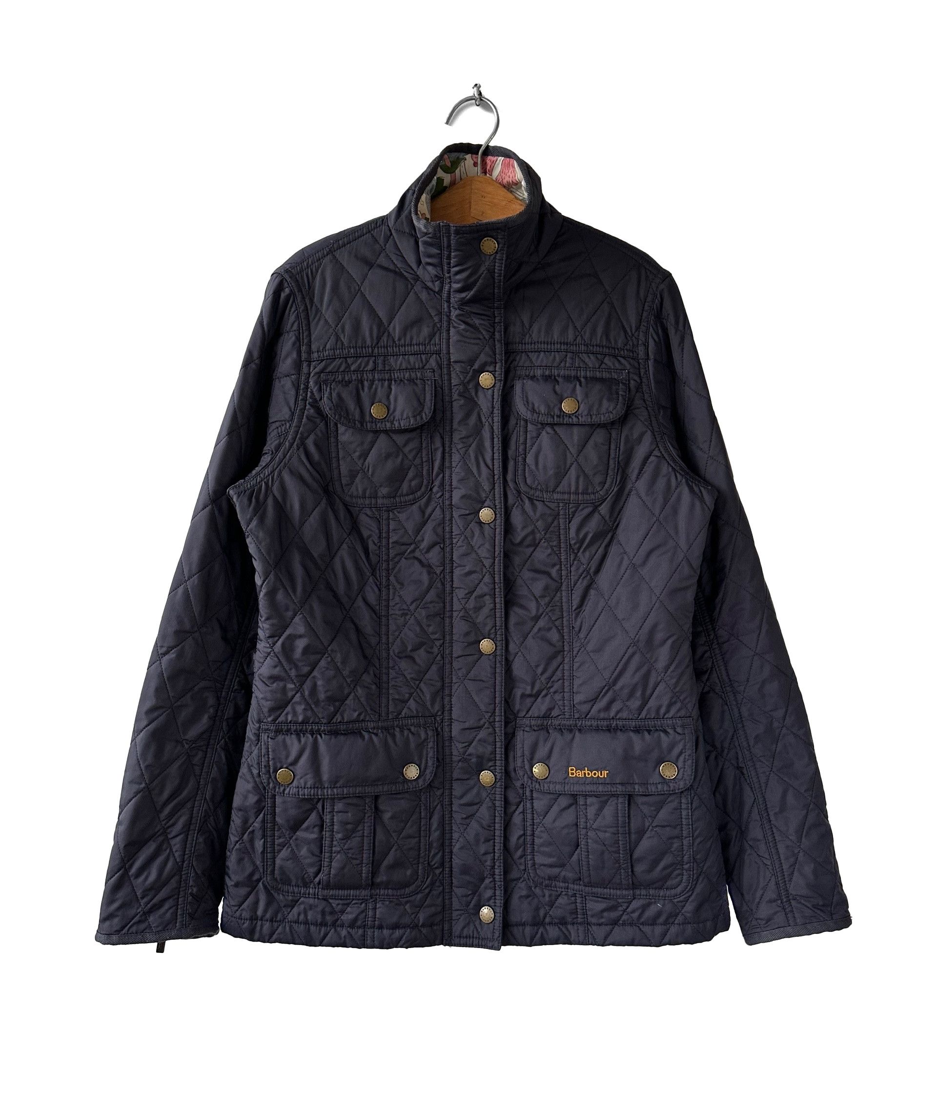 Barbour Barbour x Morris & Co navy utility quilt jacket Size M / US 6-8 / IT 42-44 - 2 Thumbnail