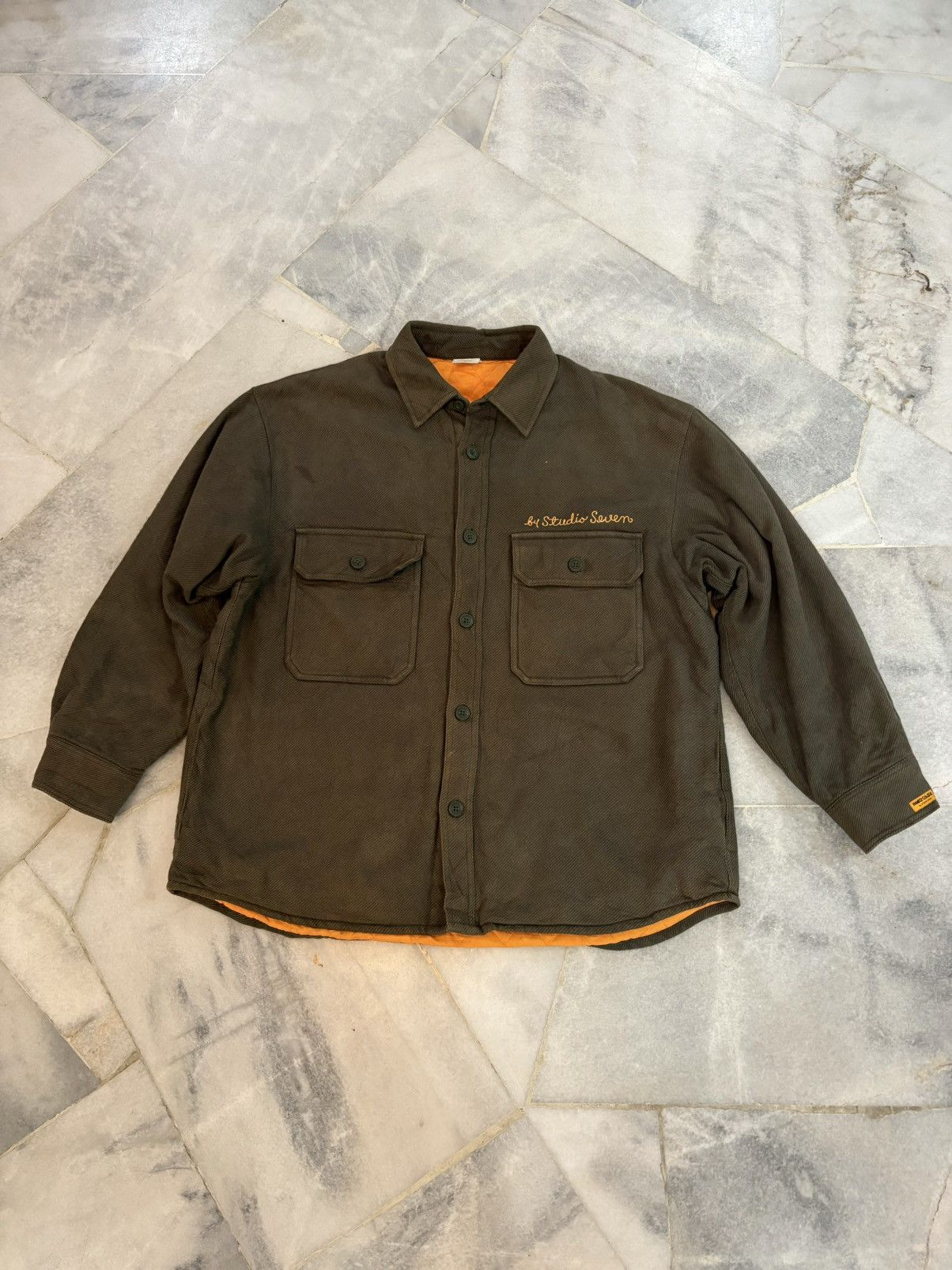 GU × Japanese Brand × Studio Seven Studio Seven 'Honest College' Oversize Shirt Size US XL / EU 56 / 4 - 7 Thumbnail