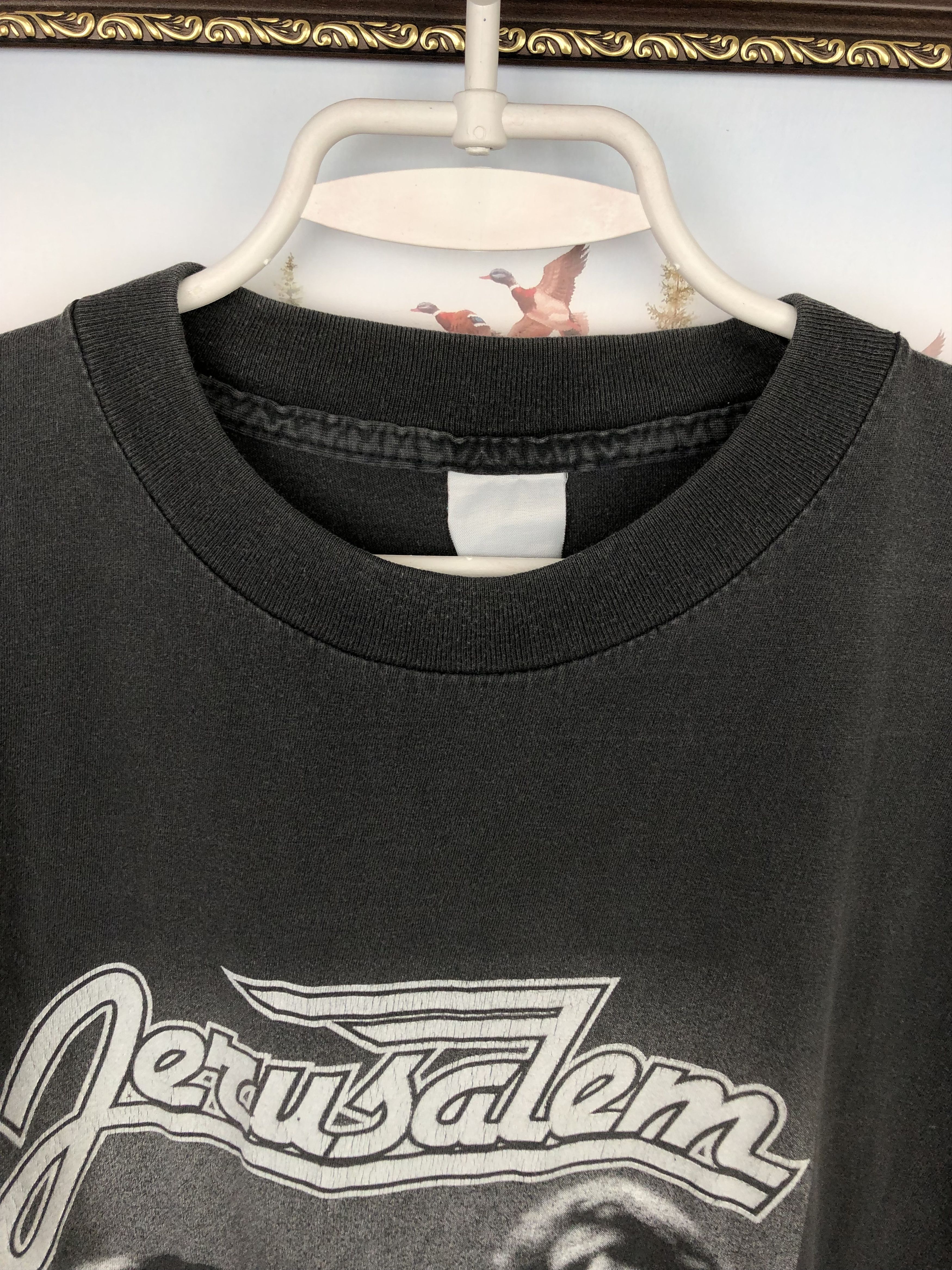 Band Tees Vintage Jerusalem Prophet Band Shirt Black Over Print Tee Size US XL / EU 56 / 4 - 4 Thumbnail