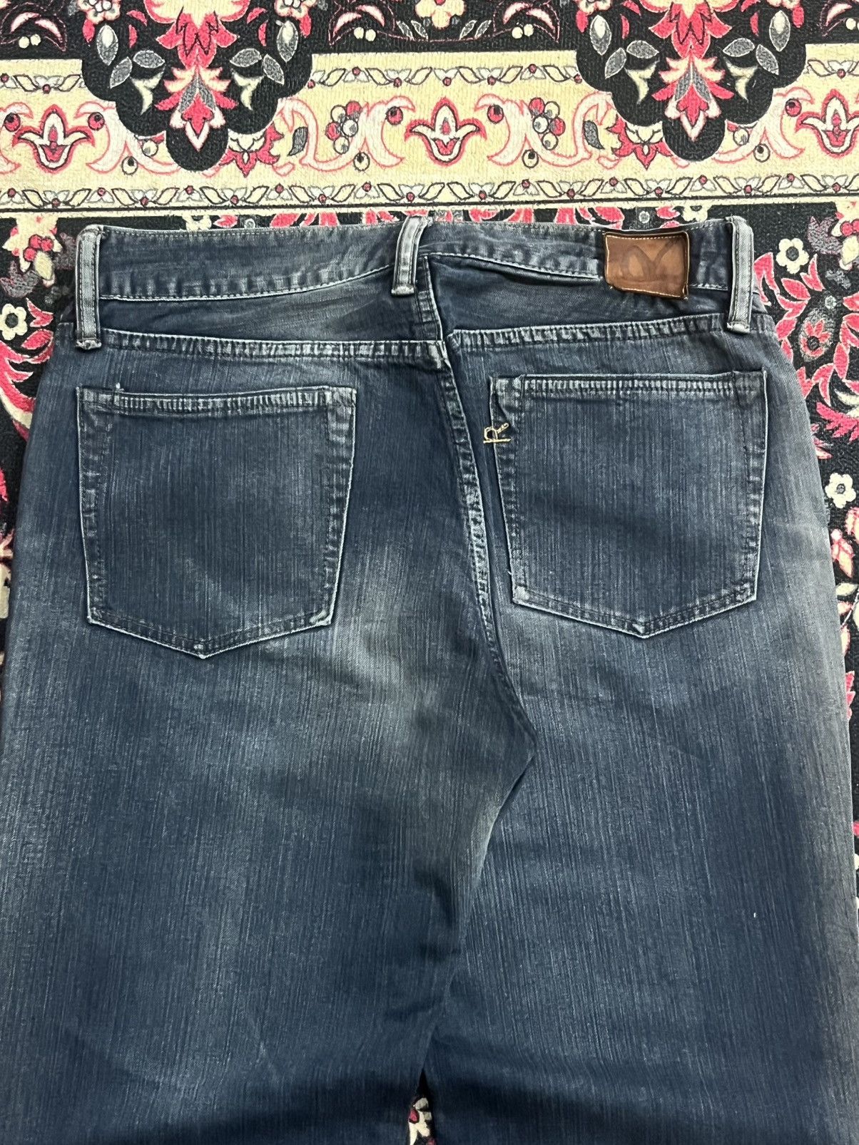 45rpm Vintage Japanese Brand 45RPM Dark Sand Washed Straight Jeans Size US 28 / EU 44 - 7 Thumbnail