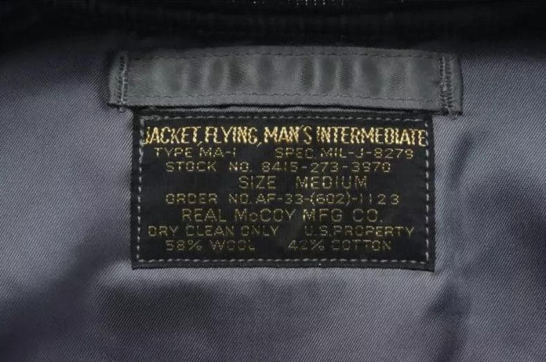 The Real McCoy's The Real McCoys MFG. CO MA-1 Classic Jacket Size US M / EU 48-50 / 2 - 3 Thumbnail