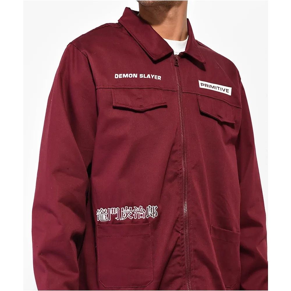 Primitive Men's X Demon Slayer Tanjiro Kamado Utility Jacket