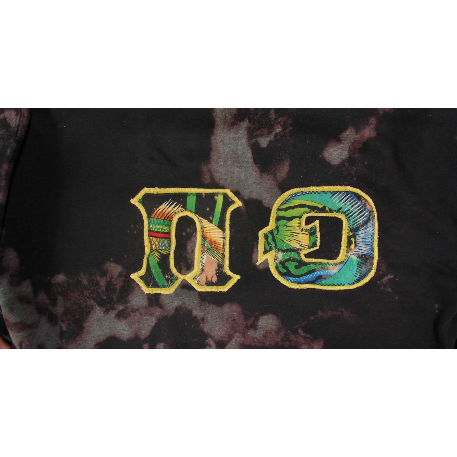Gap Gap x VTG Y2K Custom Bleach Omega Psi Phi Boxy Sweatshirt Size US L / EU 52-54 / 3 - 8 Thumbnail