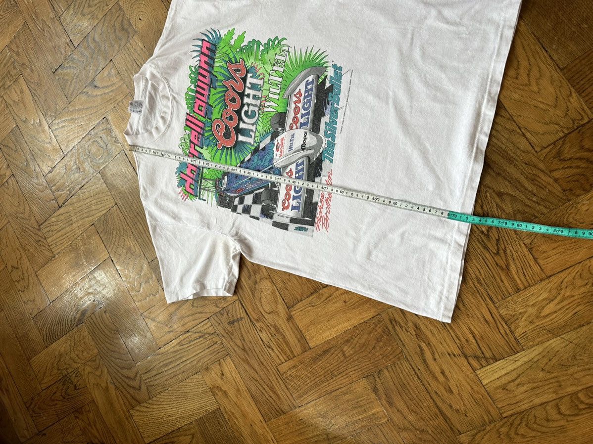 Vintage Darrell Gwynn Coors Light 90’s racing tee Size US L / EU 52-54 / 3 - 10 Thumbnail
