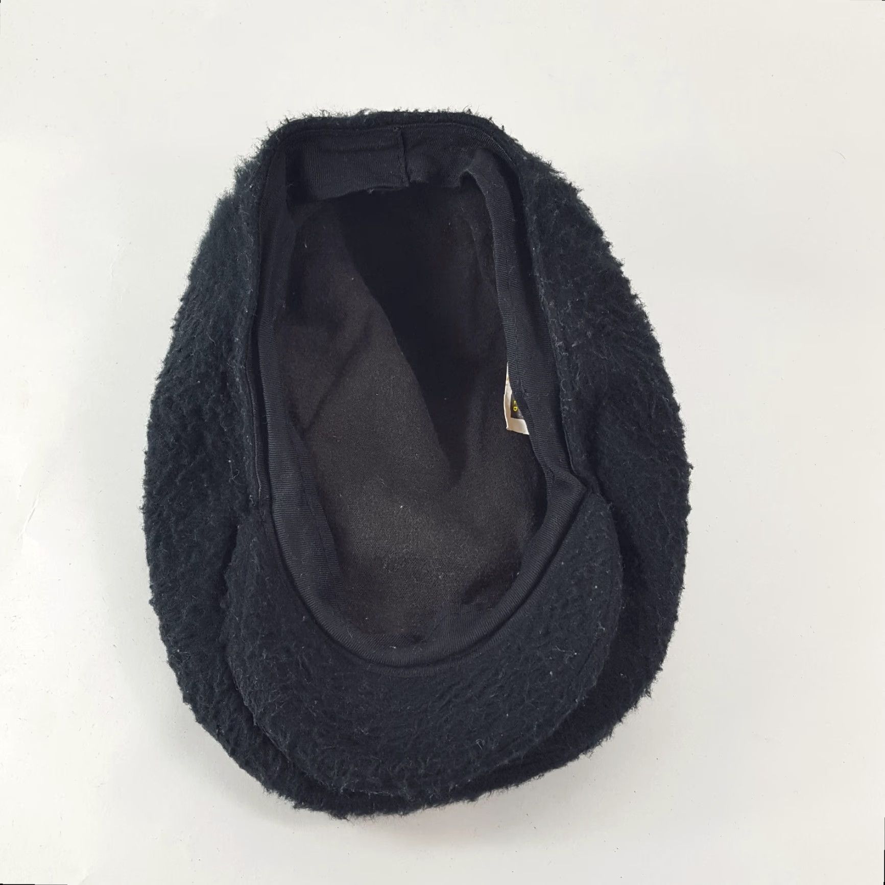 Disney VINTAGE Disney Mickey Mouse Newsboy Cap Hat - Black Fleece - Size M - 90s Cartoon - Mens Size US M / EU 48-50 / 2 - 7 Thumbnail