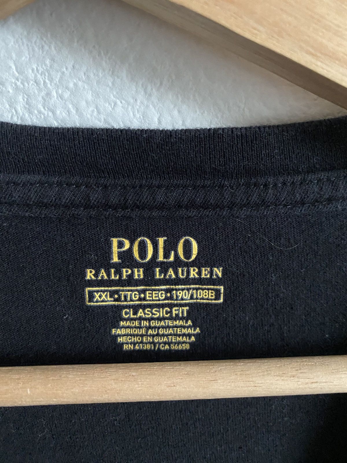 Polo Ralph Lauren Polo Ralph Lauren Logo Tee Size US XXL / EU 58 / 5 - 4 Thumbnail
