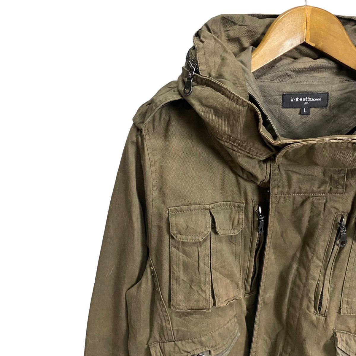 In The Attic × Japanese Brand × Seditionaries IN THE ATTIC HOMME MULTIPOCKET TACTICAL UTILITY JACKET Size US M / EU 48-50 / 2 - 13 Thumbnail