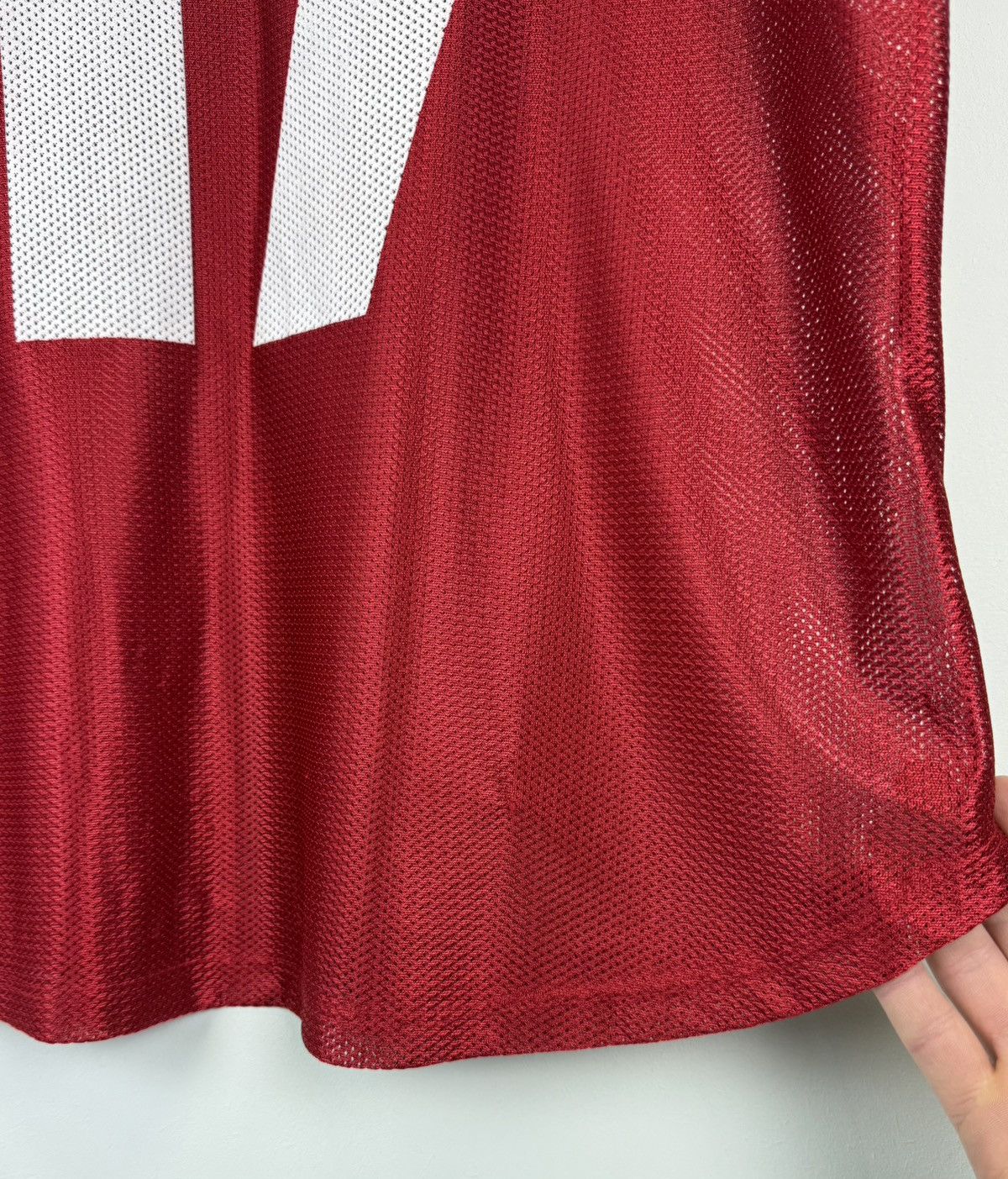 Other Project Social T V-neck Boston #17 Jersey Mesh Shirt Red Top Size US M / EU 48-50 / 2 - 6 Thumbnail
