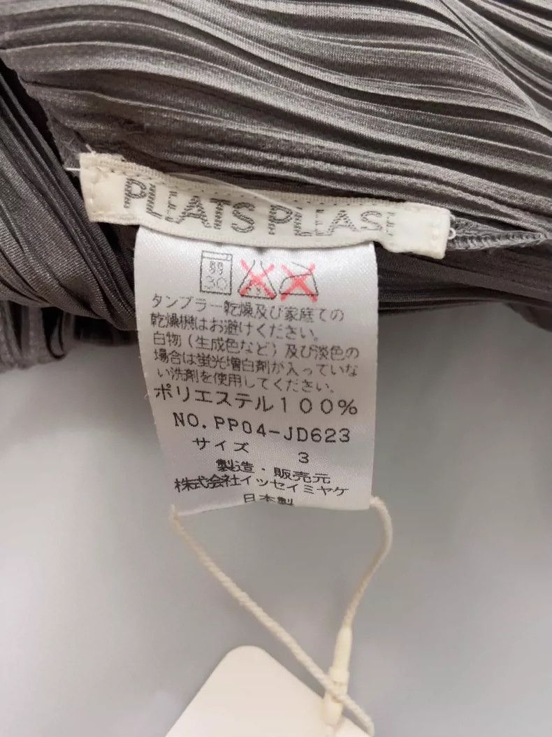 Issey Miyake Issey Miyake size:3 Grey pleated dress Size XS / US 0-2 / IT 36-38 - 5 Thumbnail