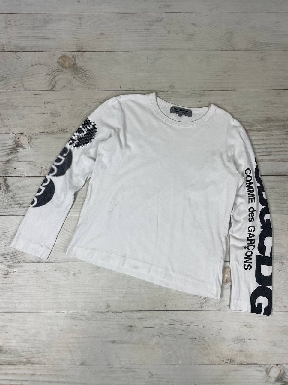 Comme des Garcons Comm Des Garçons Big Logo Long Sleeve Japan Luxury Size US S / EU 44-46 / 1 - 1 Thumbnail