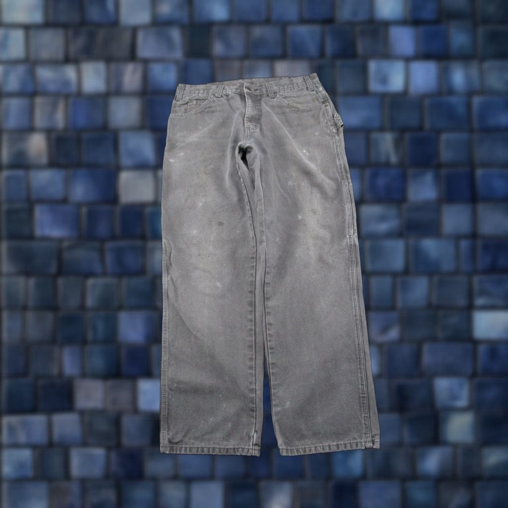 Dickies VTG Dickies Men’s Work Pants Size 32x30 Gray Cargo Pants Grunge 874 Casual Mens Size US 32 / EU 48 - 1 Thumbnail