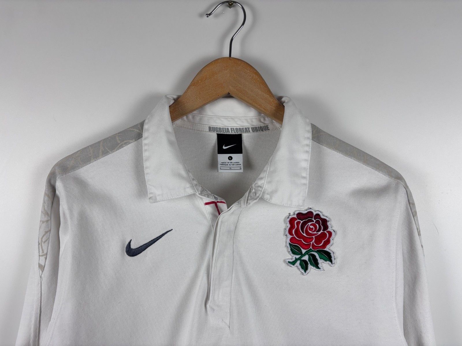 Nike Vintage England Rugby 2010-11 Home Shirt Nike Jersey L Size US L / EU 52-54 / 3 - 2 Thumbnail