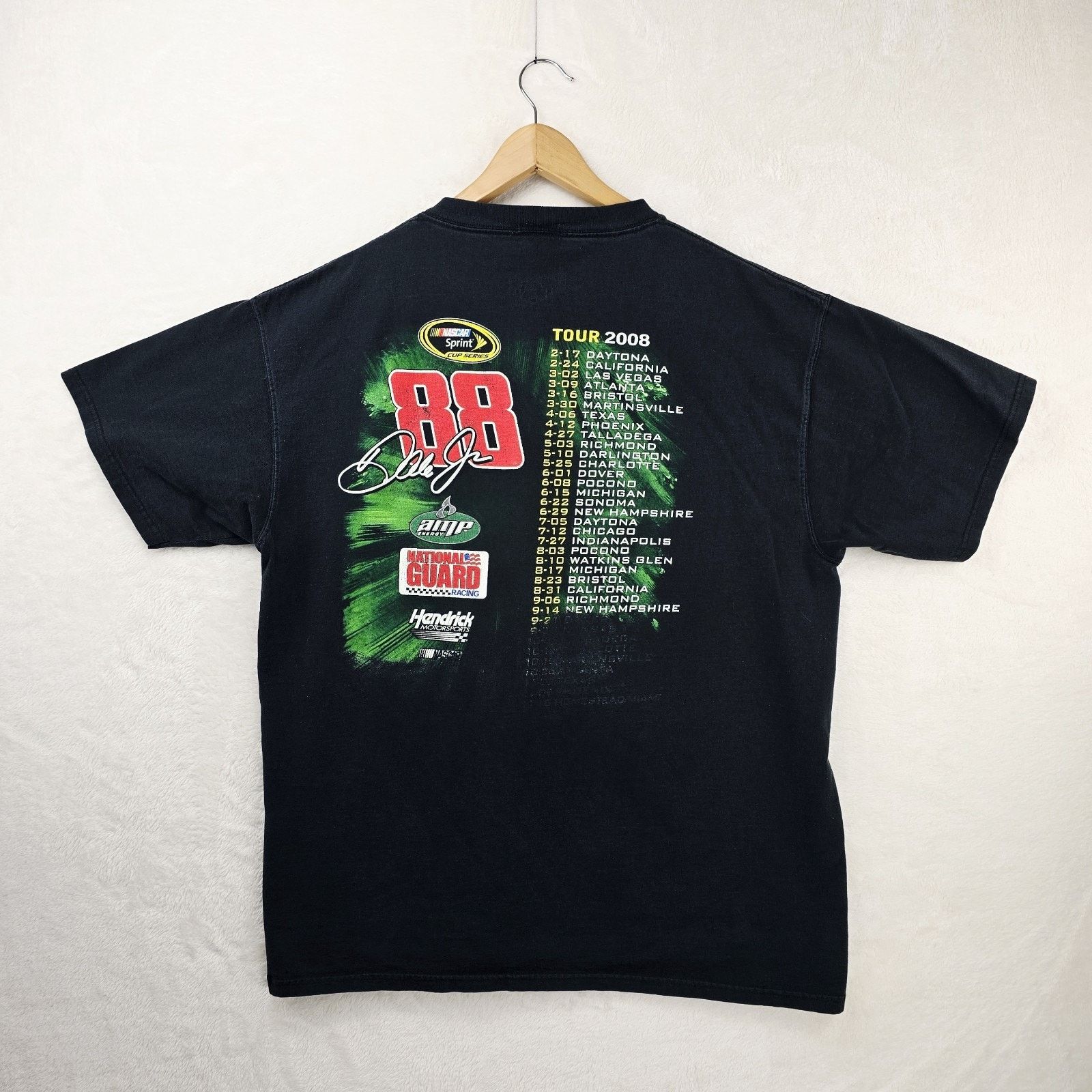 NASCAR Chase Authentic Dale Earnhardt Jr. 2008 Tour Shirt XL Nascar Size US XL / EU 56 / 4 - 6 Thumbnail