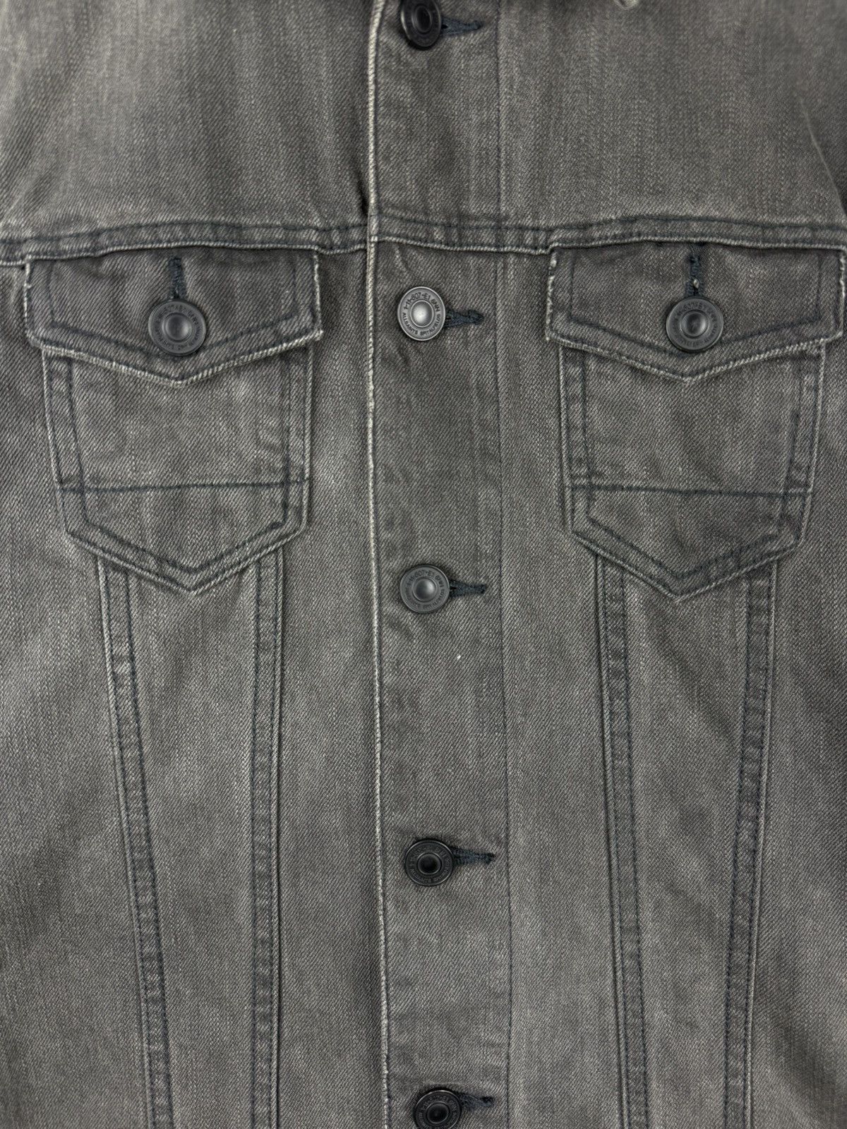 Allsaints Allsaints Eucild Men’s Denim Trucker Jacket Size Xs Size US XS / EU 42 / 0 - 9 Thumbnail