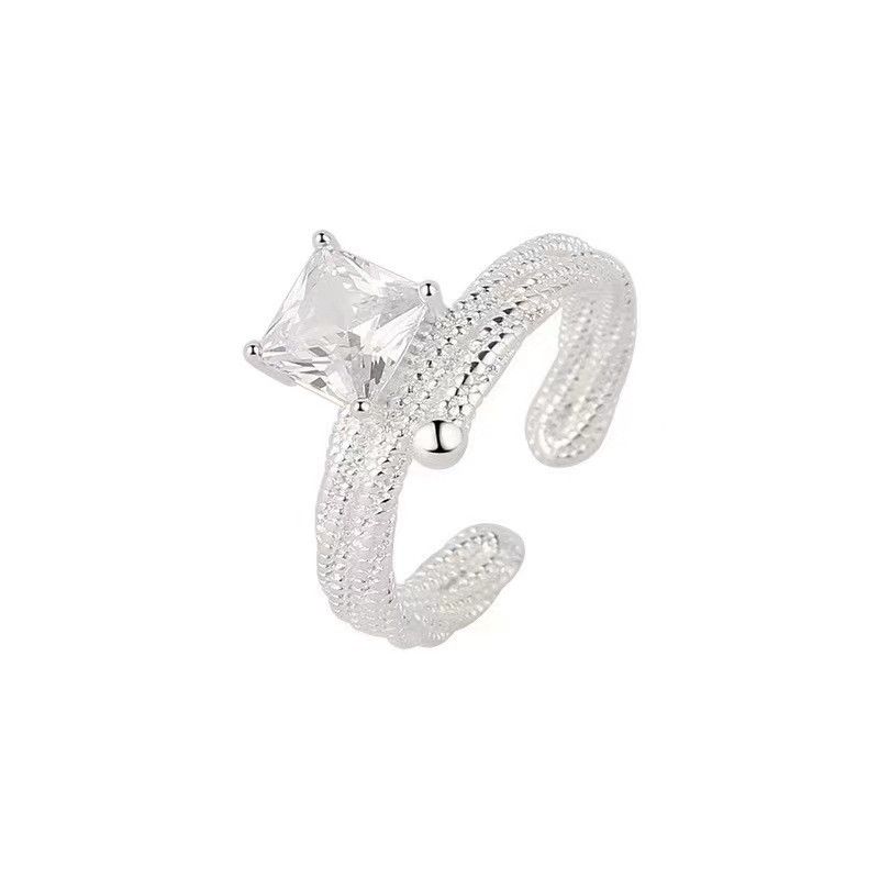 Jewelry New Design Jewelry Rings Open Size Chrome Ring (Size 7-13) Size ONE SIZE - 5 Thumbnail