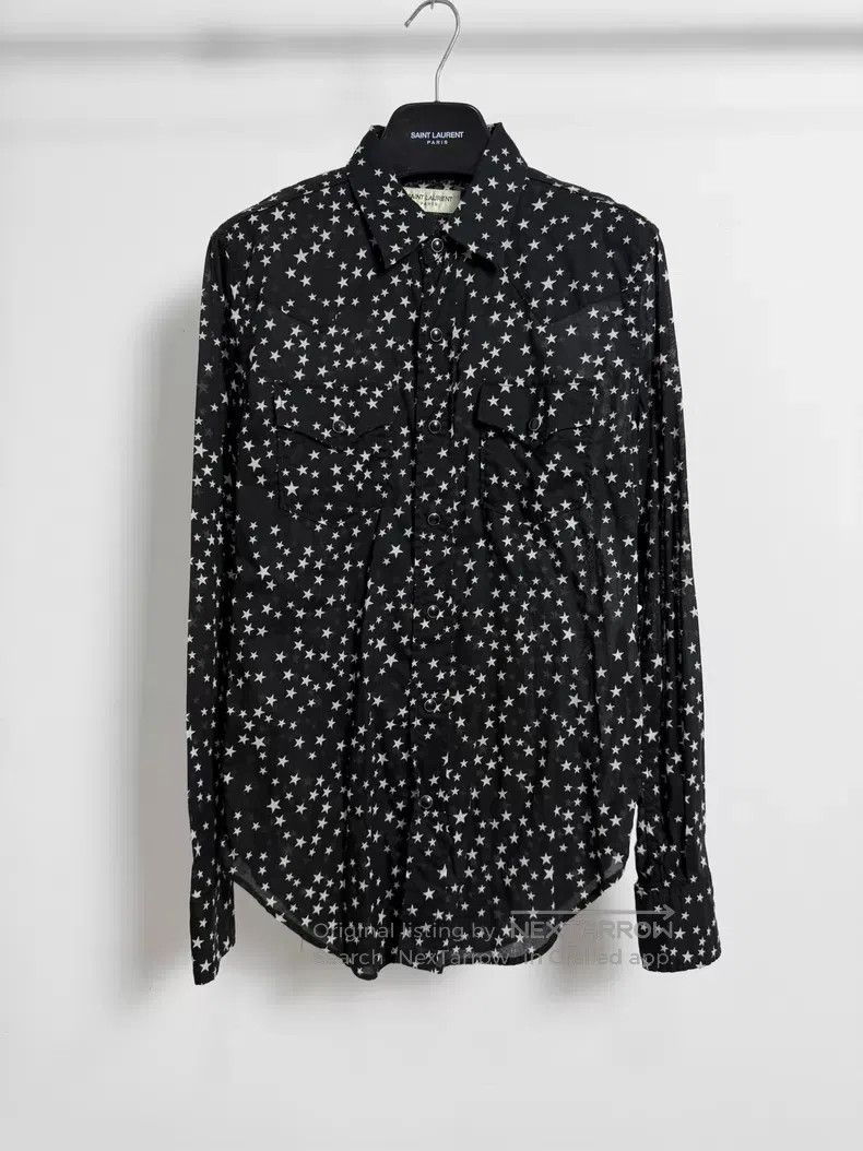 Saint Laurent Paris Saint Laurent Paris Western Star Shirt Size US M / EU 48-50 / 2 - 1 Thumbnail