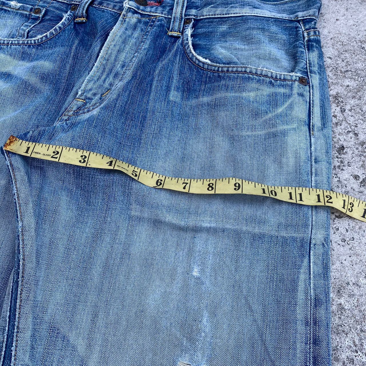 Edwin Vintage Edwin 504 Distressed Denim Kurt Cobain Style Size US 34 / EU 50 - 5 Thumbnail