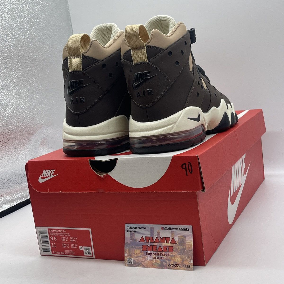 Nike Air max 2 baroque brown Size US 9.5 / EU 42-43 - 5 Thumbnail