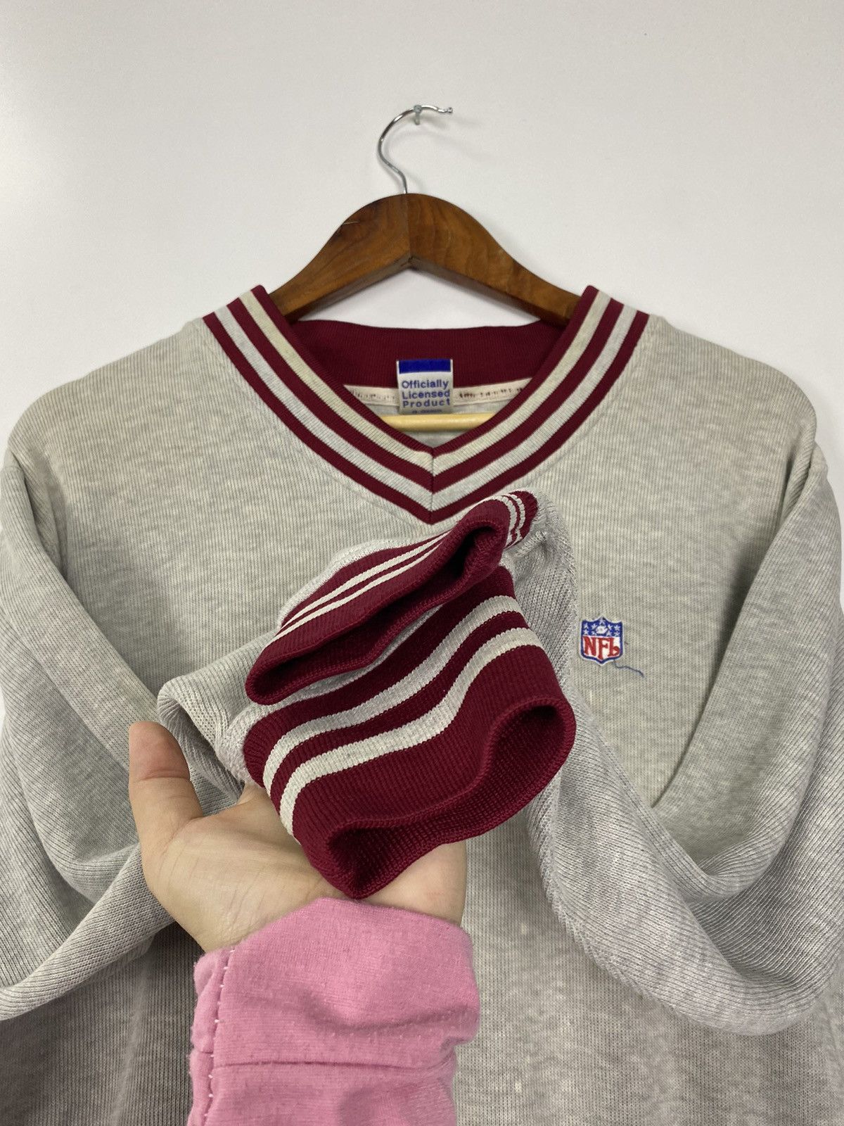 NFL × Vintage Vintage 90s NFL sweatshirt Size US M / EU 48-50 / 2 - 8 Thumbnail