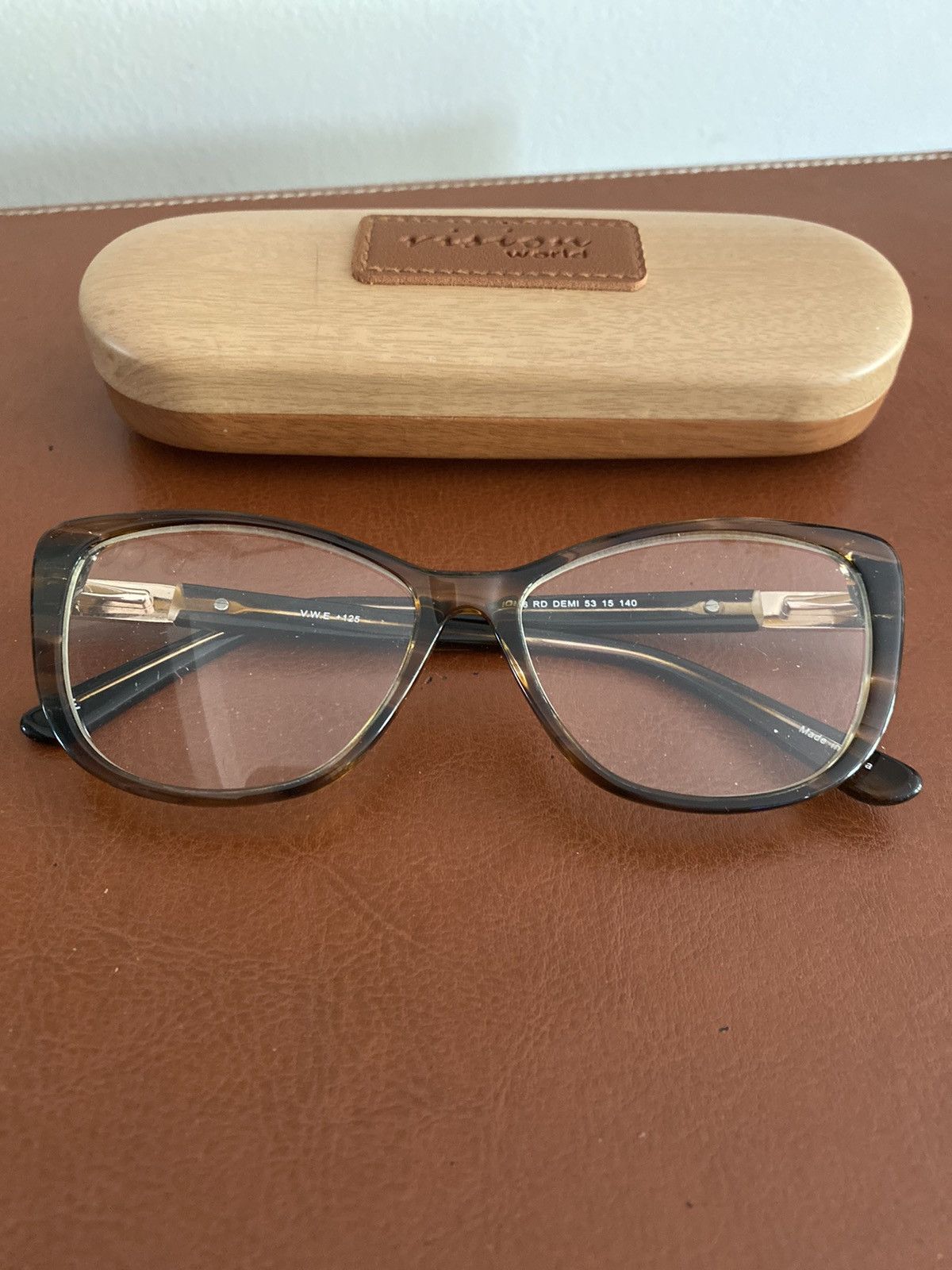 Other CE STYLISH READING GLASSES WITH WOODEN CASE Size ONE SIZE - 10 Thumbnail