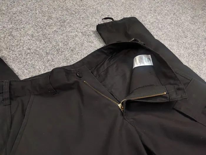 Japanese Brand Vintage Industries tactical Japan Military Black Cargo Pants Size US 32 / EU 48 - 12 Thumbnail