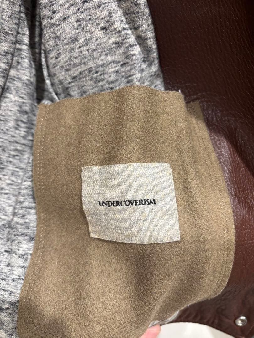 Undercover UNDERCOVER cow leather jacket 1 Size US S / EU 44-46 / 1 - 2 Thumbnail