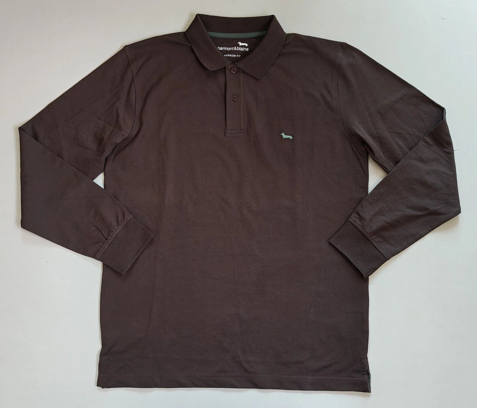 Harmont & Blaine Harmont & Blaine Longsleeves Polo Shirt ASM / 2132 Size US XL / EU 56 / 4 - 2 Thumbnail