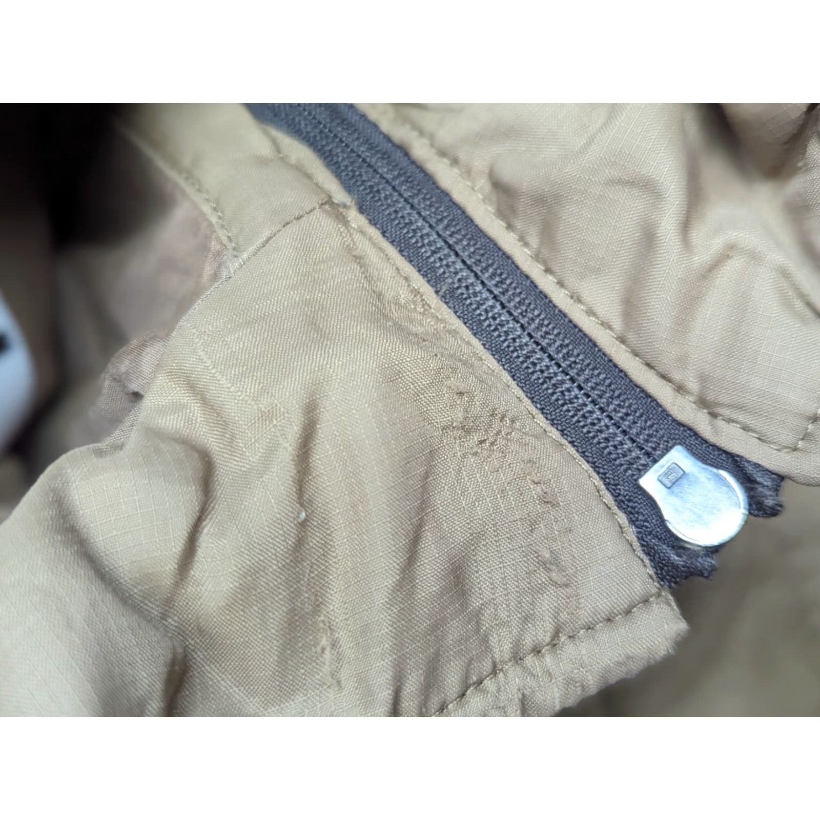 Napapijri Napapijri Geographic Womens Beige Jacket 2XL Full Zip Pockets Ladies Adult Regular 2XL Beige Jacket Size XXL / US 16-18 / IT 52-54 - 3 Thumbnail