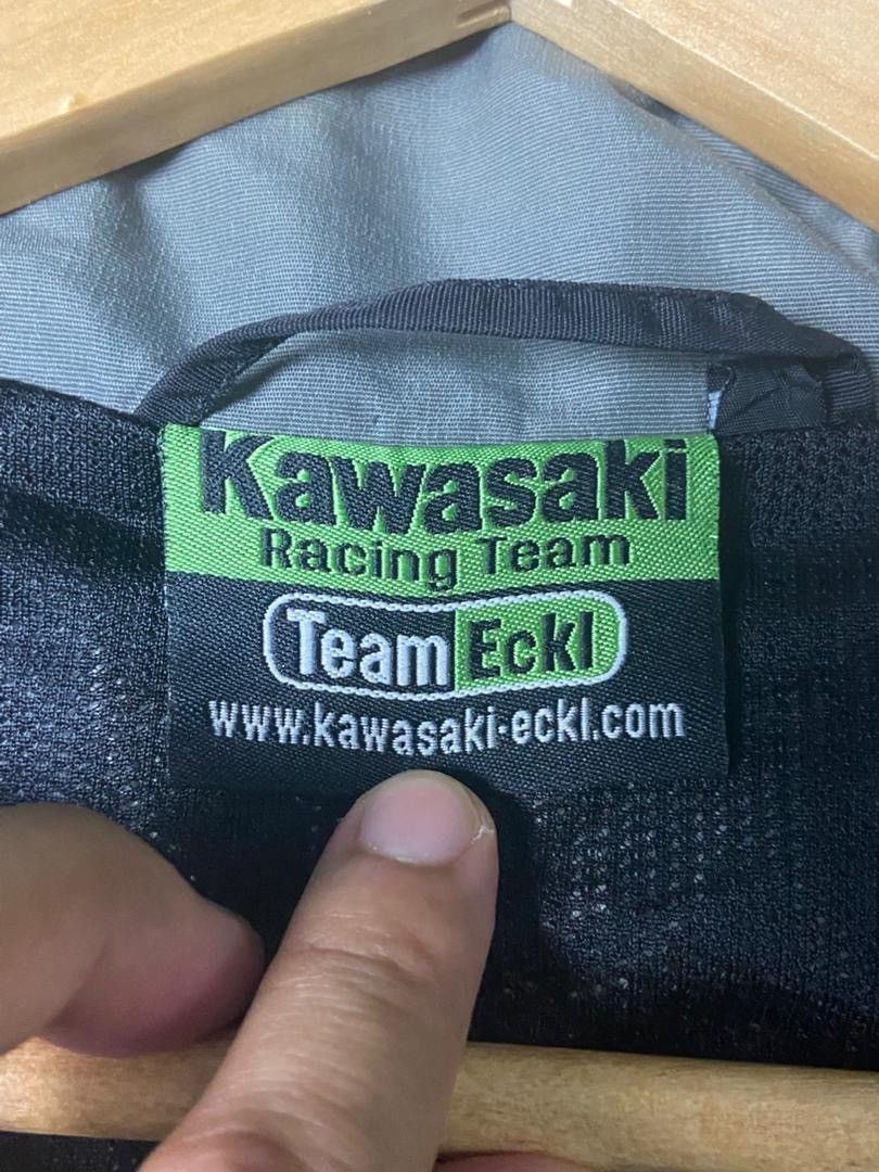 Japanese Brand Vintage MOTOGP x KAWASAKI Racing Jacket (135) Size US L / EU 52-54 / 3 - 12 Thumbnail