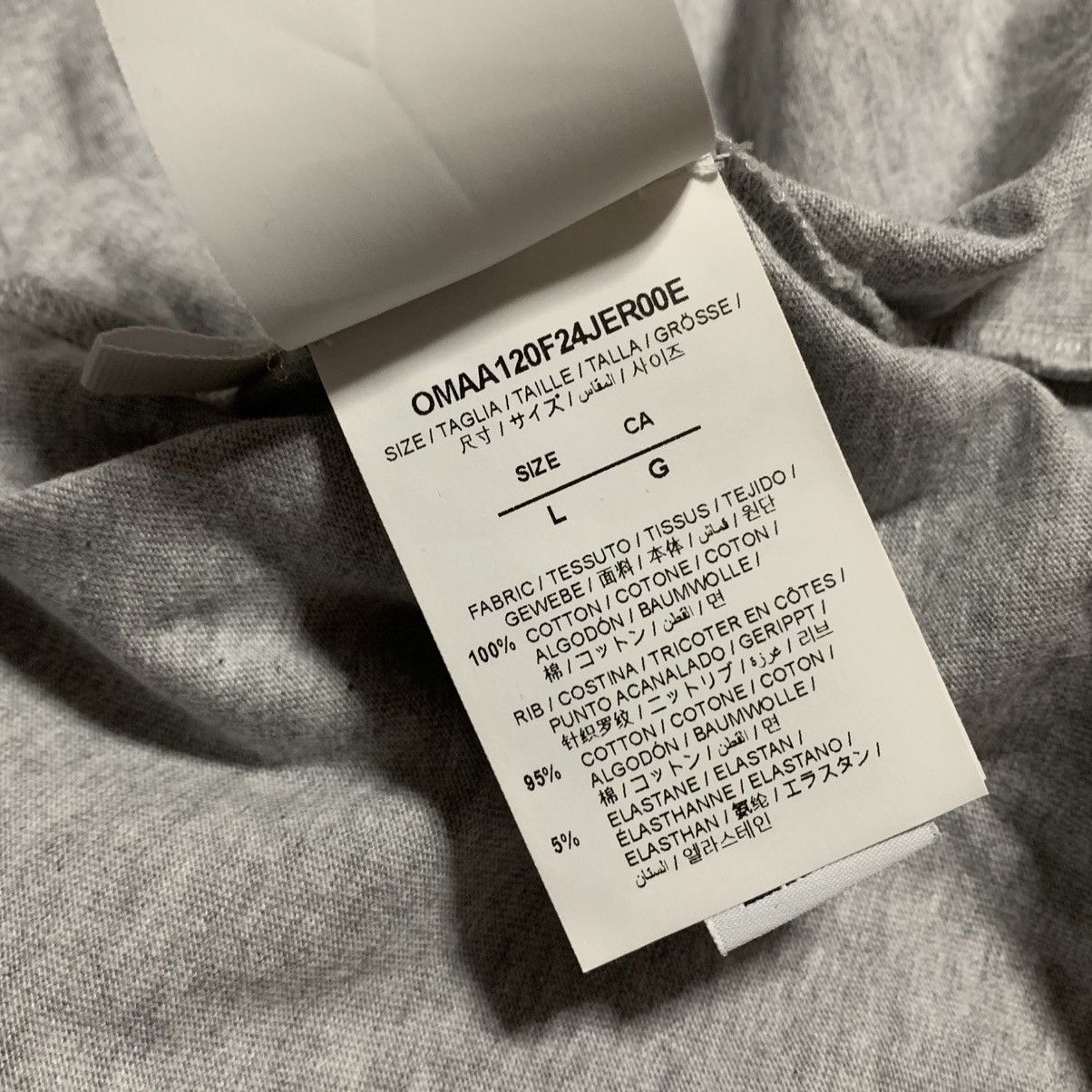 Off-White Off White Large Round Logo Skate Grey Tee Virgil Abloh Size US L / EU 52-54 / 3 - 8 Thumbnail