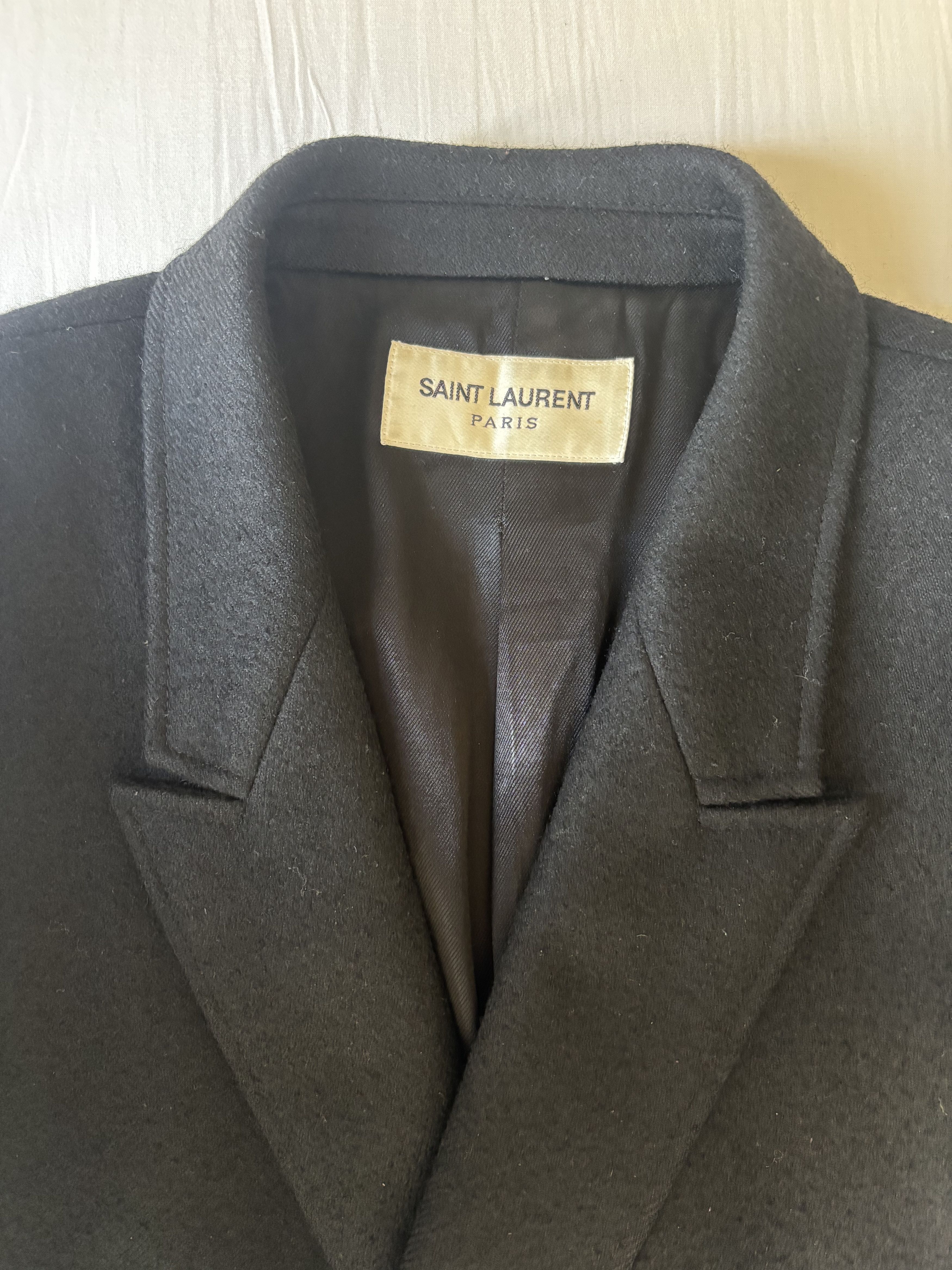 Saint Laurent Paris Manteau Croisé Saint Laurent par Anthony Vacarello Size US L / EU 52-54 / 3 - 2 Thumbnail